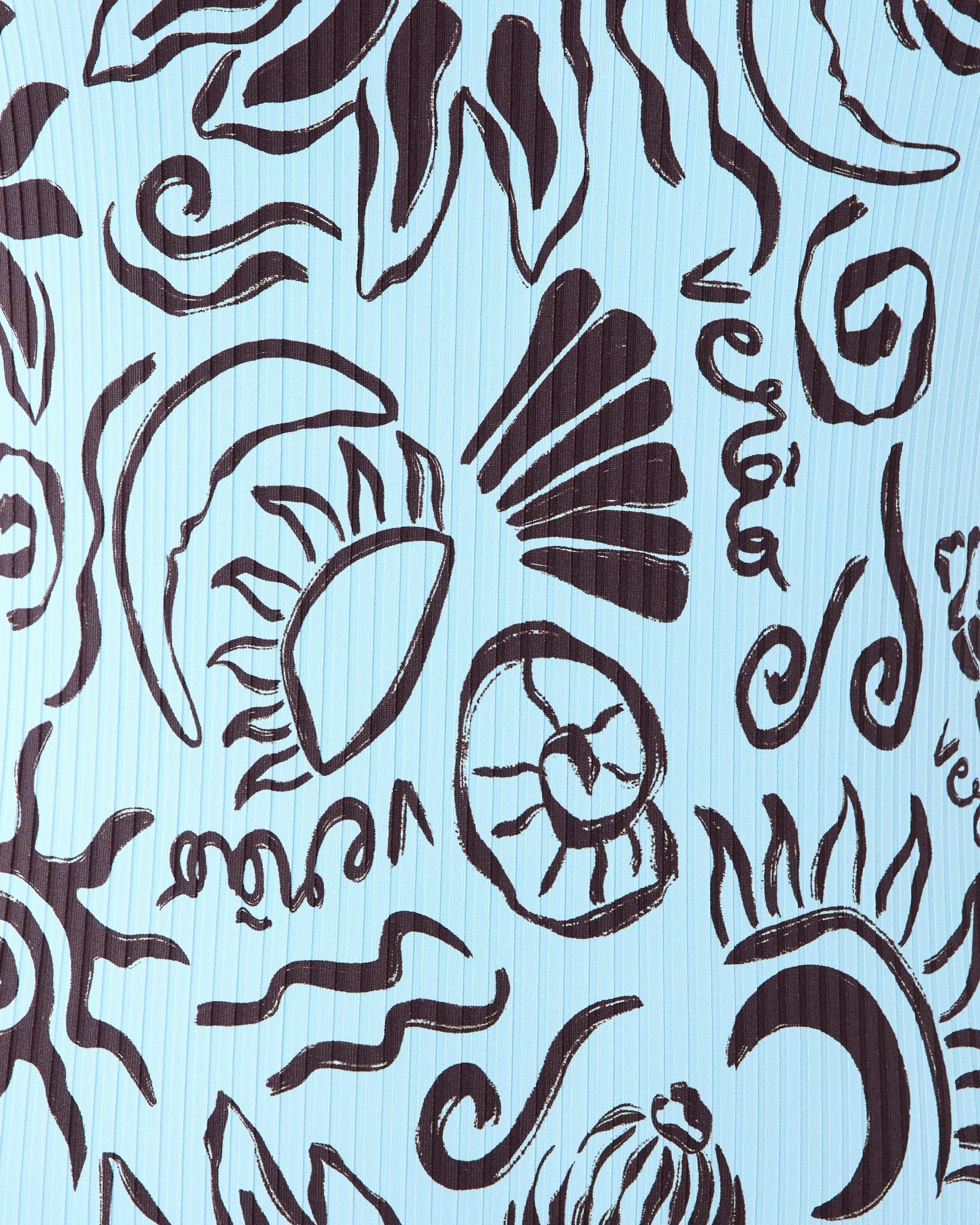 7 Printed Scoop One Piece Swimsuit Sersugd, 7 of 8