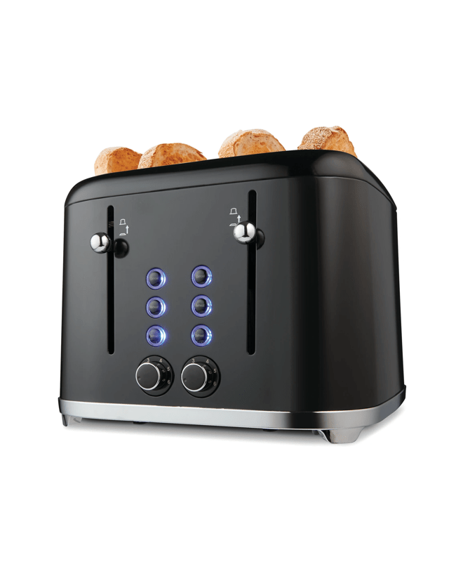 4 Slice Stainless Steel Toaster - B