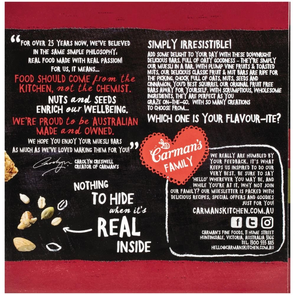 3 Carman's Traditional Muesli Bars 24 Pack Variety, 3 of 7