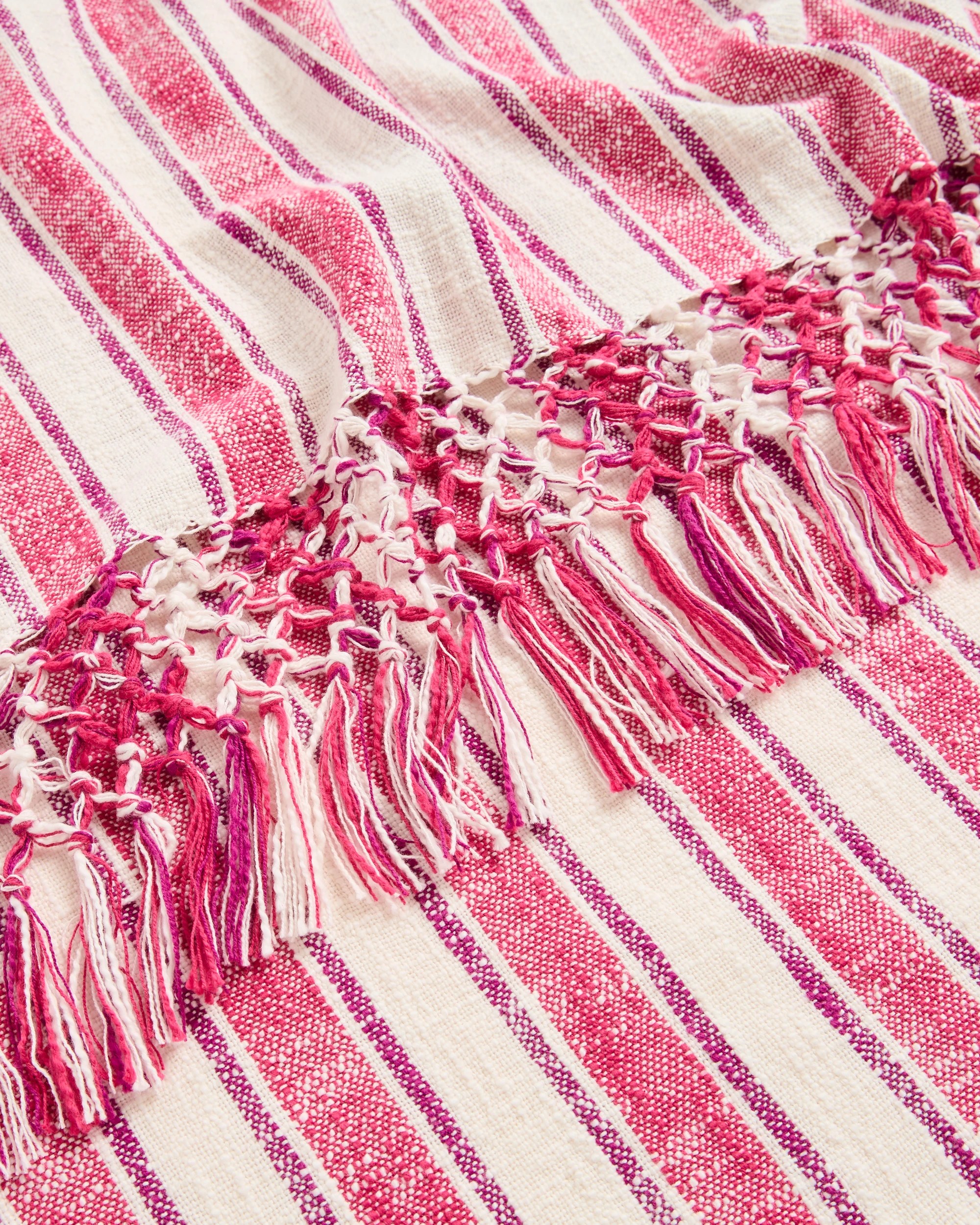 2 Target Anyston Stripe Throw - Queen Bed - Pink, 2 of 3