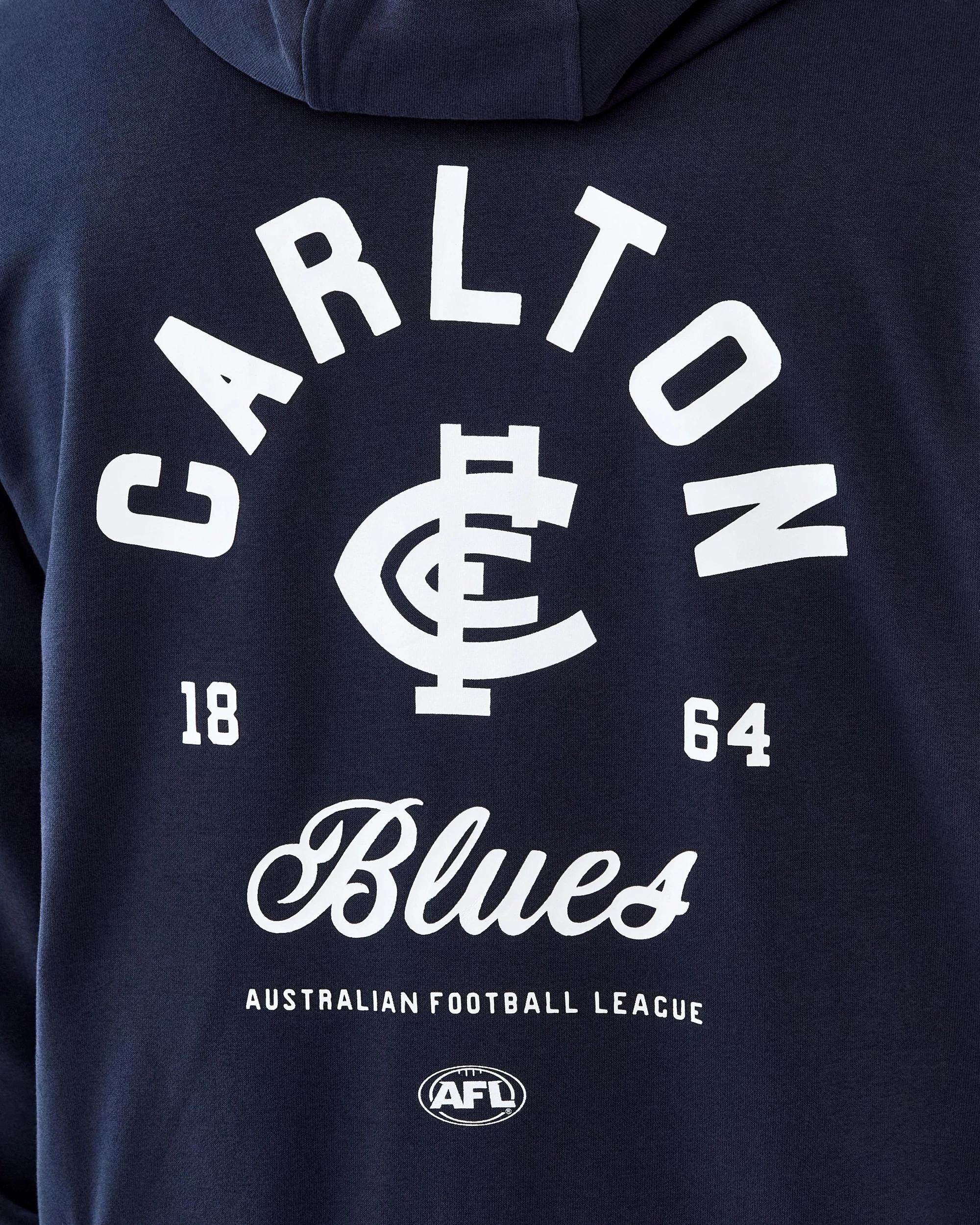 6 Official AFL Adult Zip Through Hoodie Carlton, 6 of 9