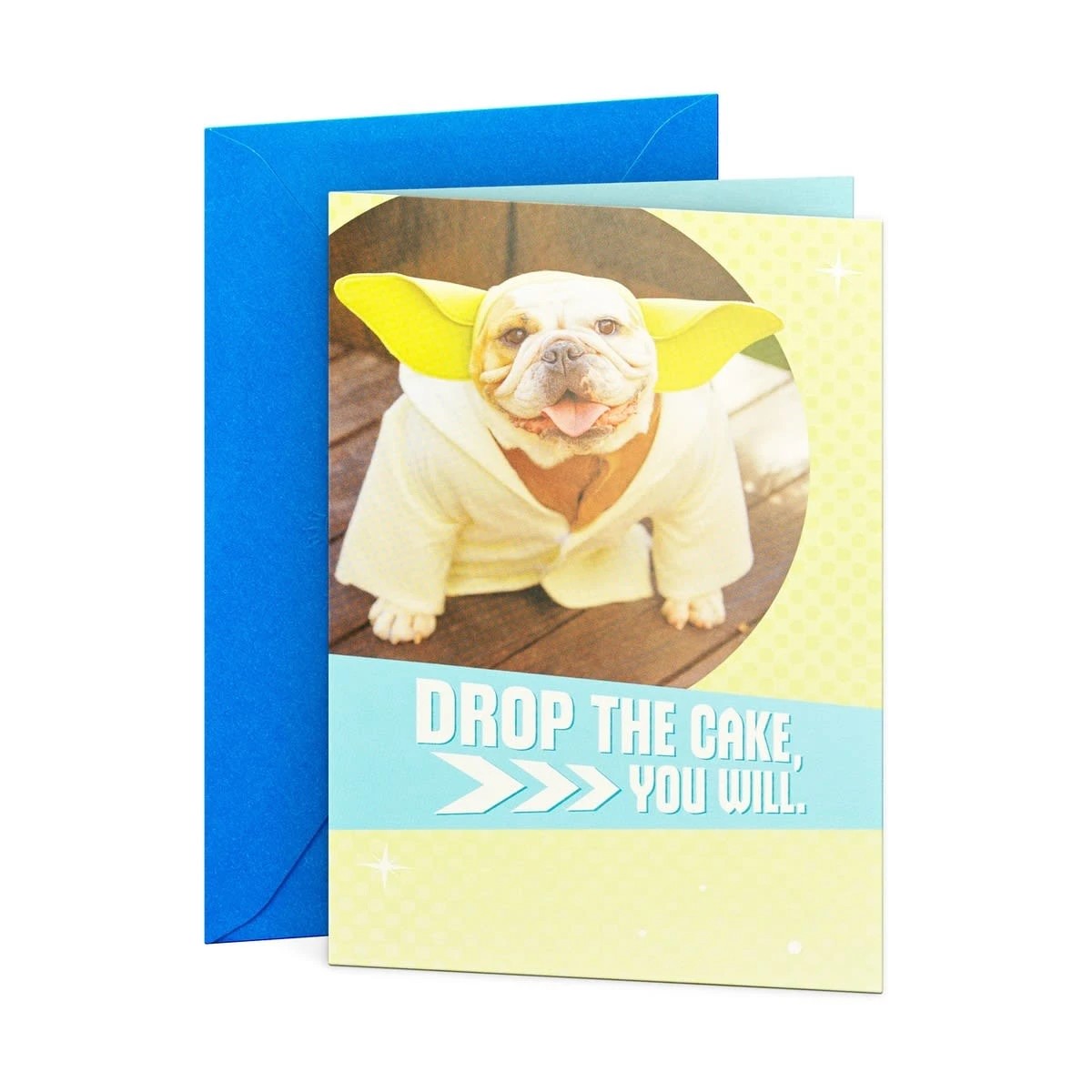 1 Hallmark Star Wars Yoda Dog Birthday Card, 1 of 2