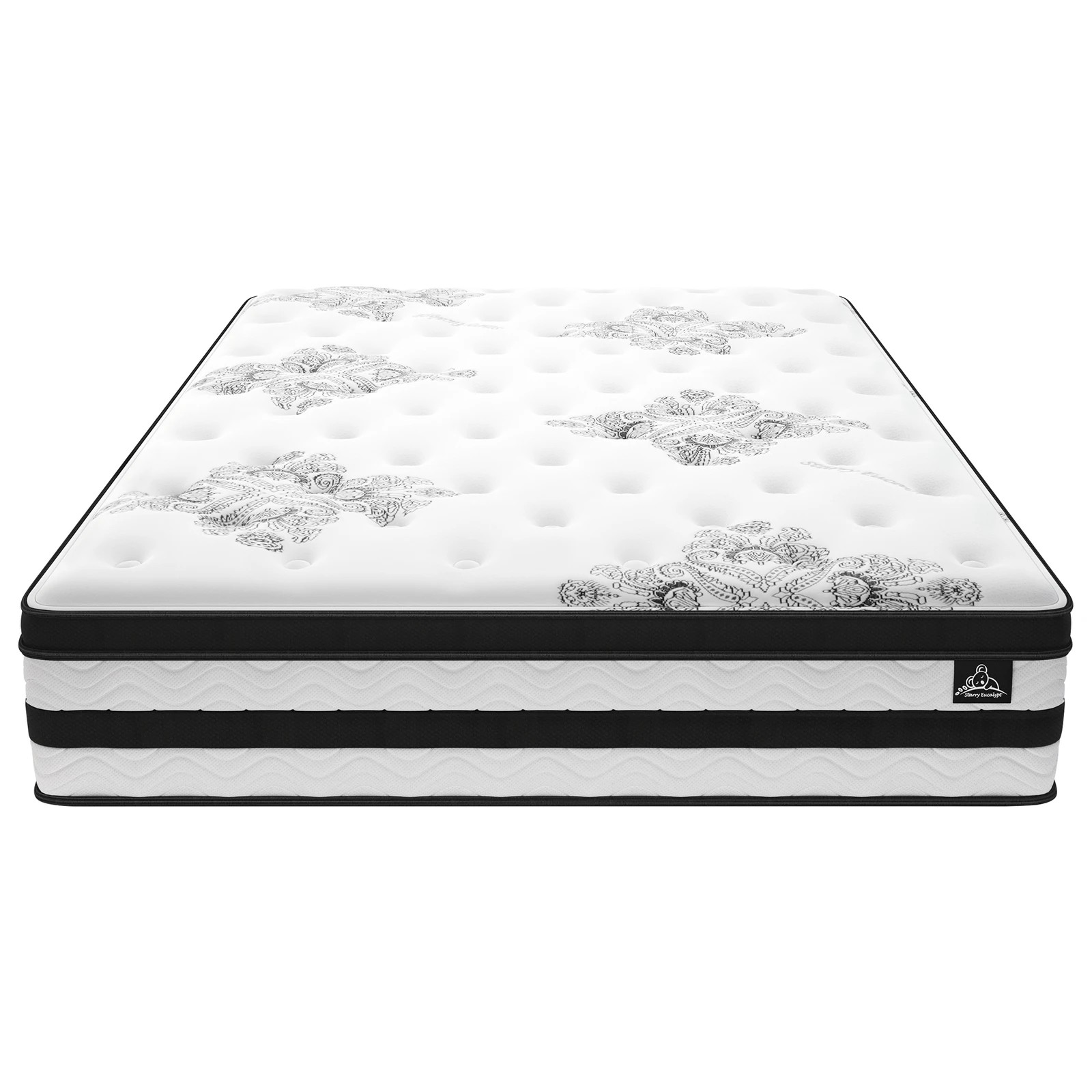 5 Starry Eucalypt Mattress Pocket Spring Latex Euro Top 34cm 5 zone - Double Bed, 5 of 10