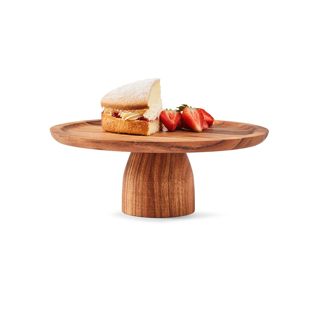 1 Acacia Cake Stand, 1 of 6