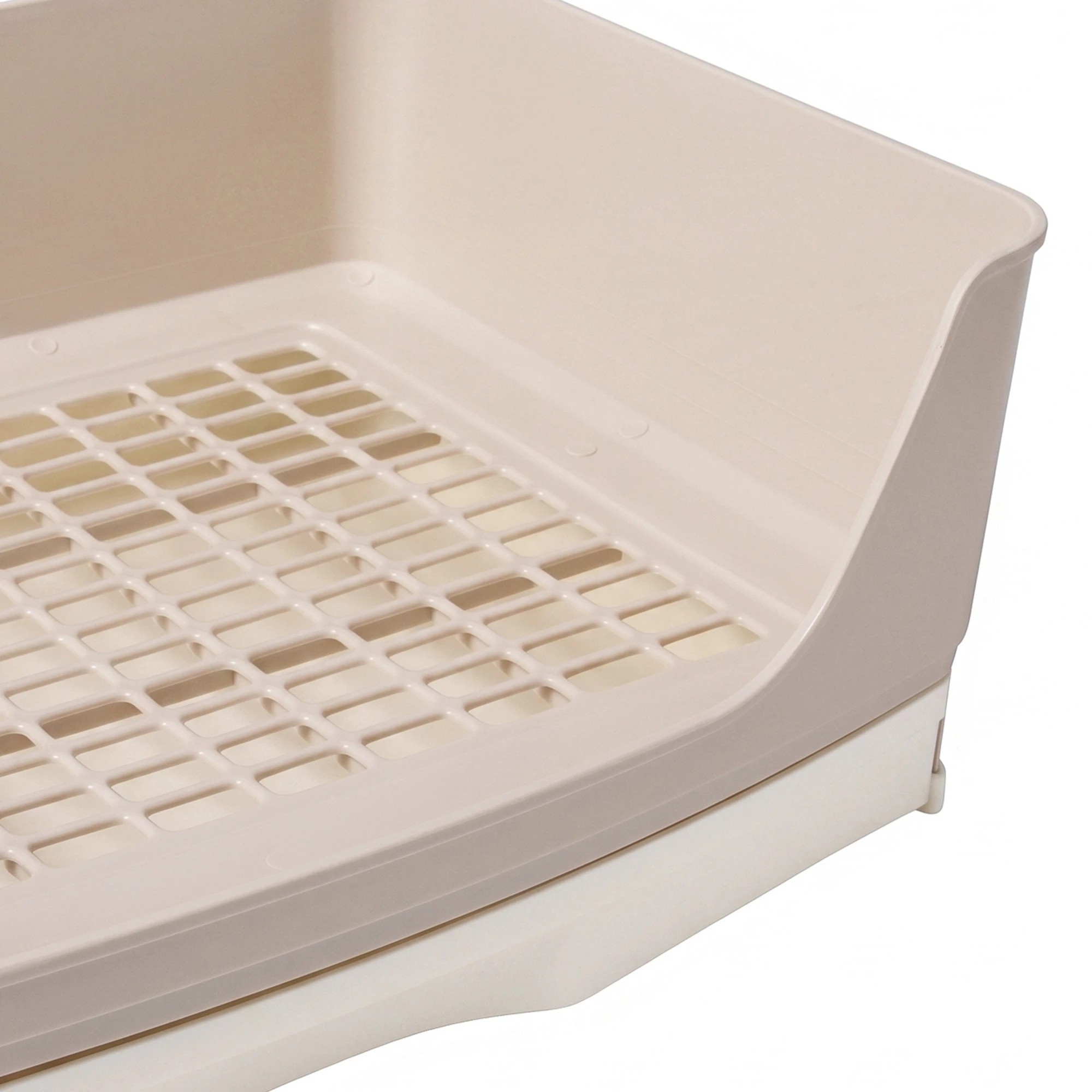 6 PaWz Rabbit Litter Tray Drawer Box Easy-Clean Secure for Indoor Cage Use Brown, 6 of 8