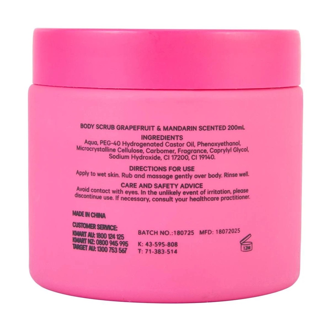 3 OXX Bodycare Pamper Set - Grapefruit and Mandarin Scented, 3 of 9