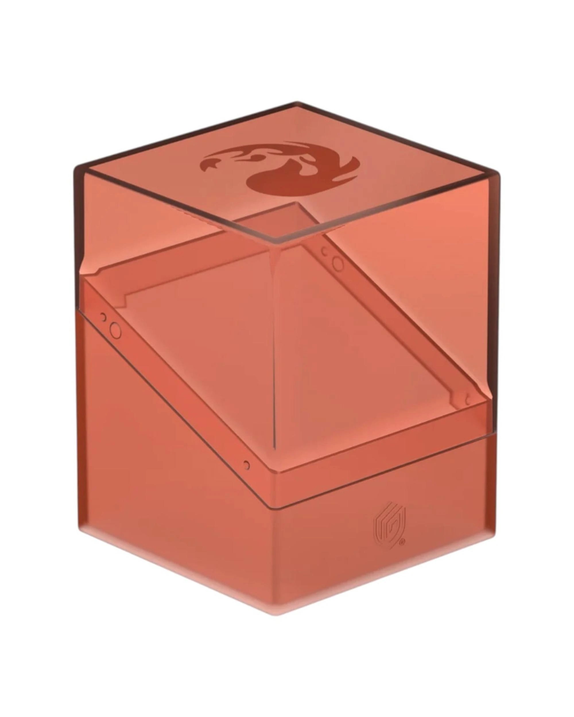 2 Ultimate Guard Boulder 100+ Hybrid Magic the Gathering Mana Edition Mountain Deck Case - Red, 2 of 9