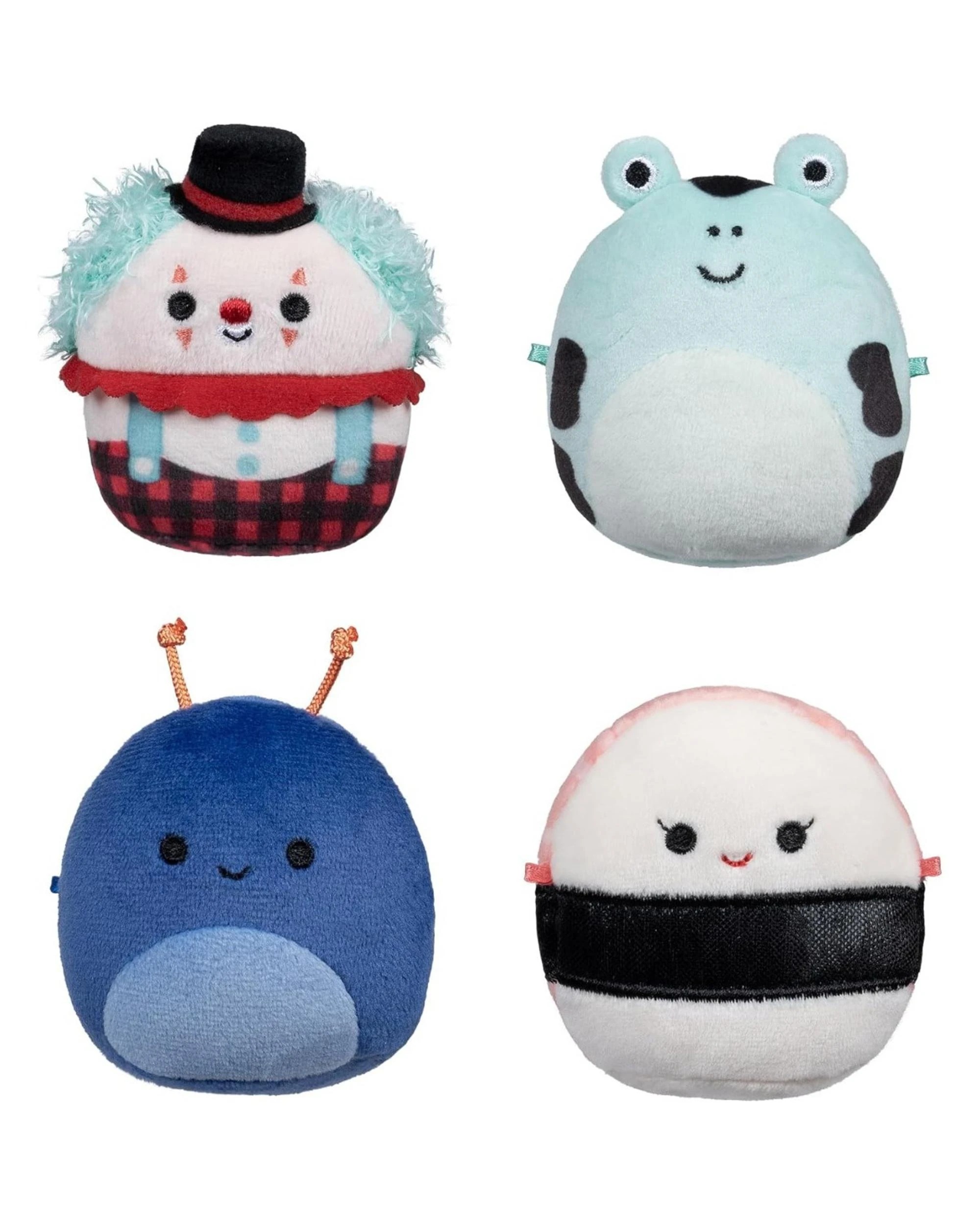 2 Squishmallows Micromallows 2.5 inch Plush 4 Pack - Solenn the Sushi, 2 of 3