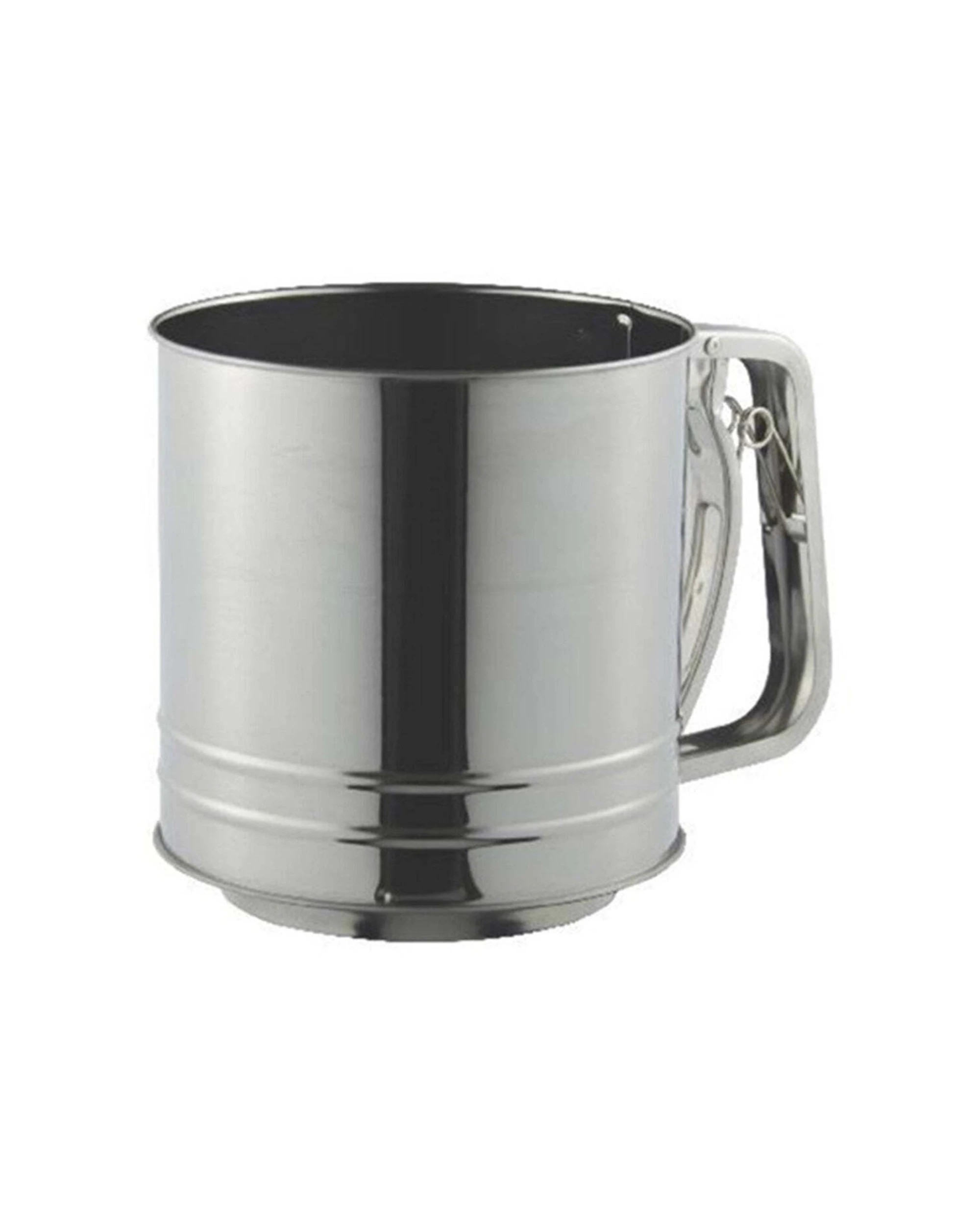 1 Avanti 5 Cup Flour Sifter With Spring-action Handle Fine Mesh Stainless Steel - Silver, 1 of 1