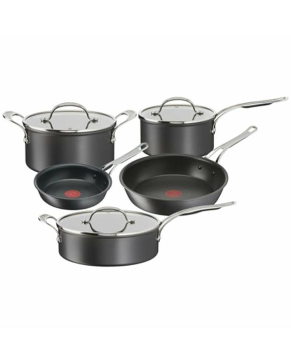 Tefal Jamie Oliver Cook's Classics Induction Non-Stick Hard Anodised 5 Piece Cookware Set