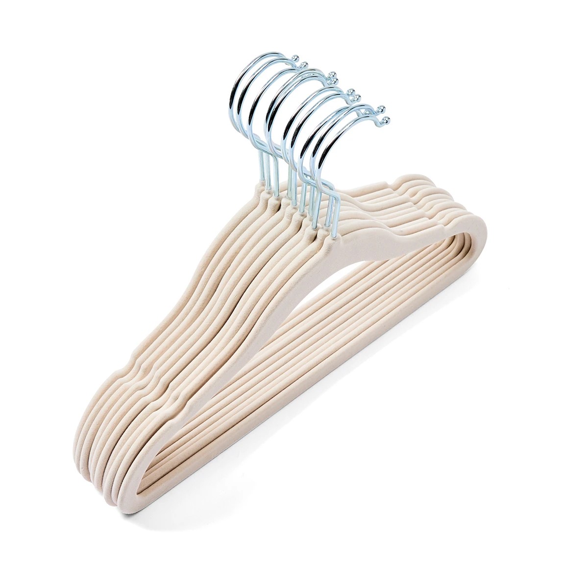 6 10 Pack Kids Flocked Hangers, 6 of 7