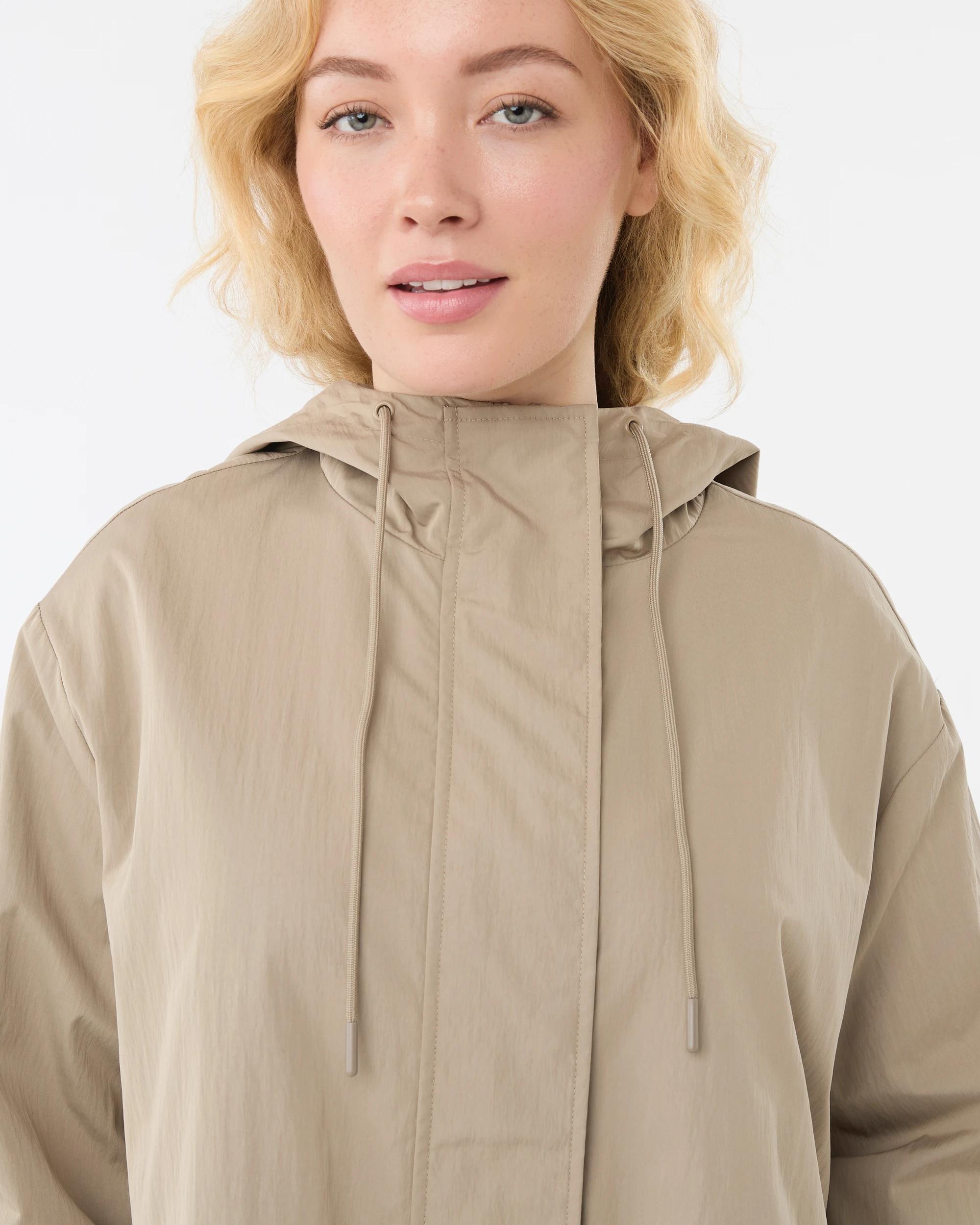 4 Long Raincoat Natural, 4 of 9