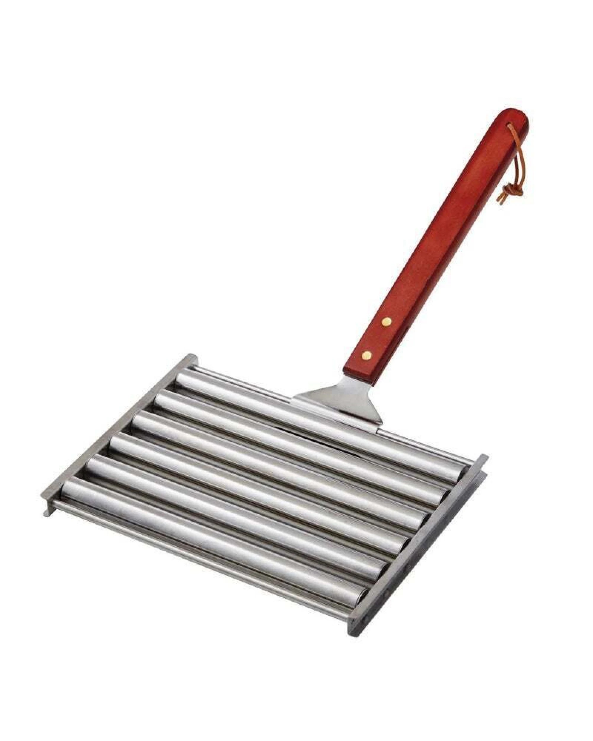 1 Maverick BBQ Sausage/Hotdog Roller Grill Barbecue/Fire/Camping Stainless Steel, 1 of 5