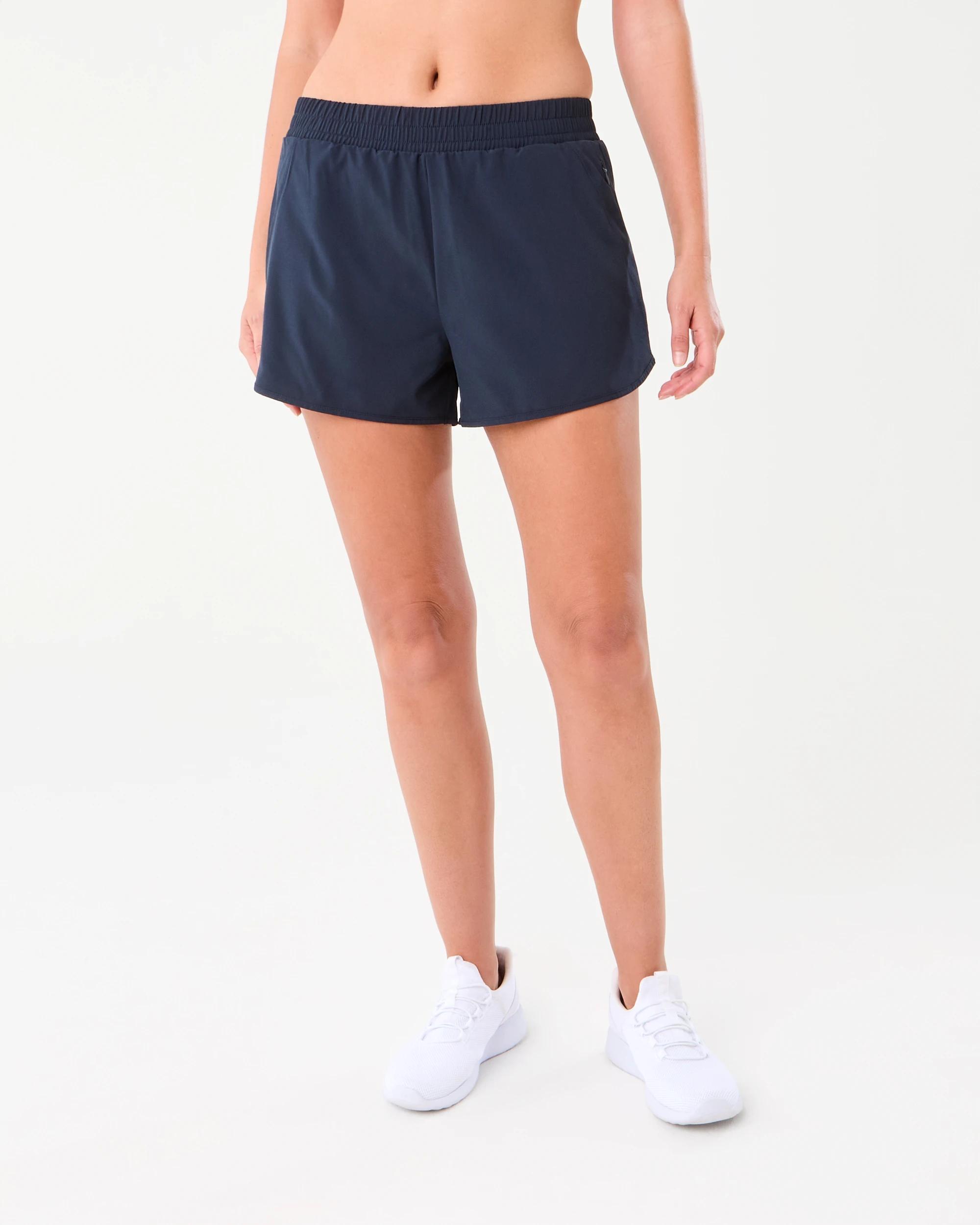 7 Active Womens 3in. Running Shorts Shade Navy, 7 of 7