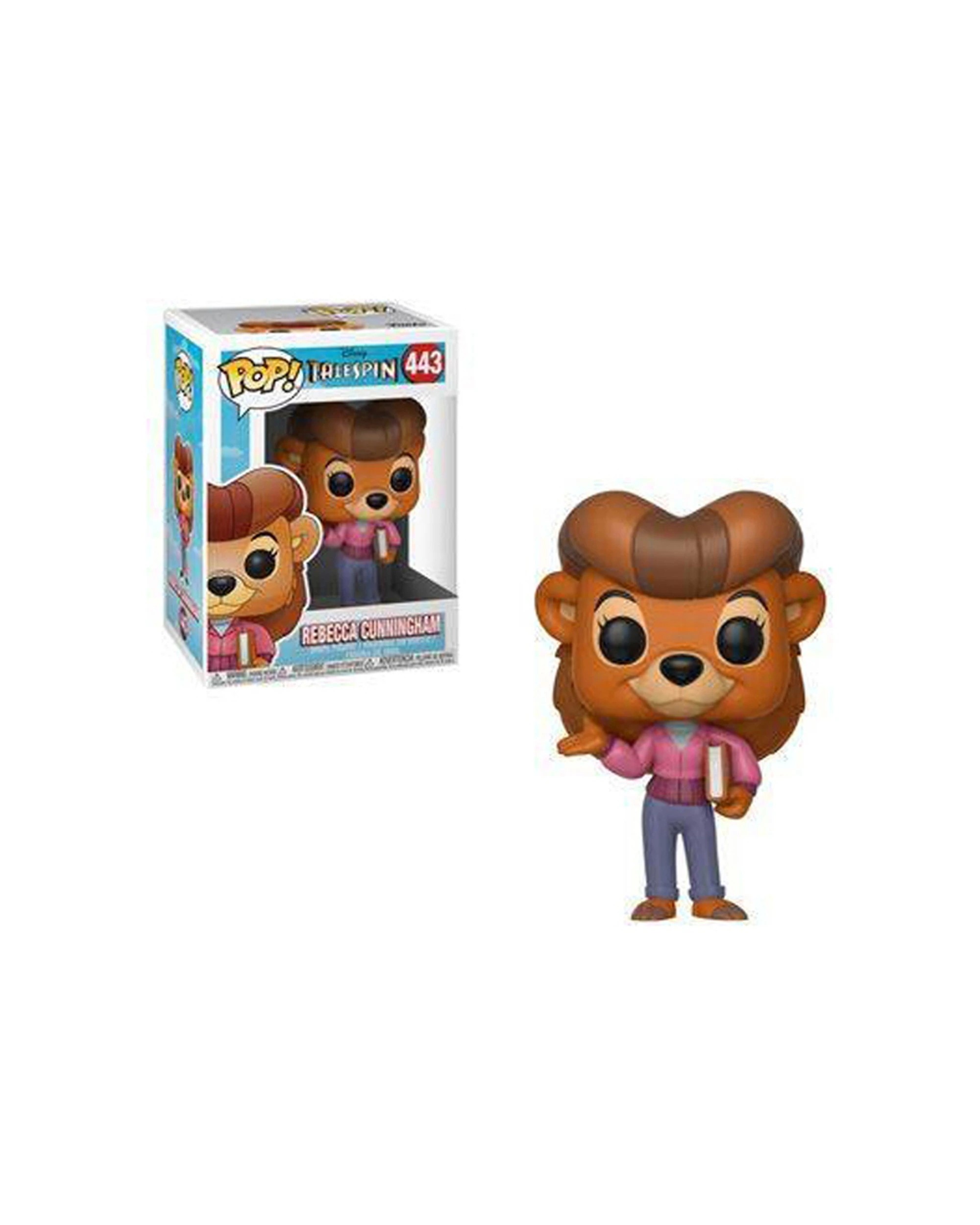1 Pop Vinyl Figurine TaleSpin - Rebecca Cunningham 10cm Collectible Figure - Multi, 1 of 3