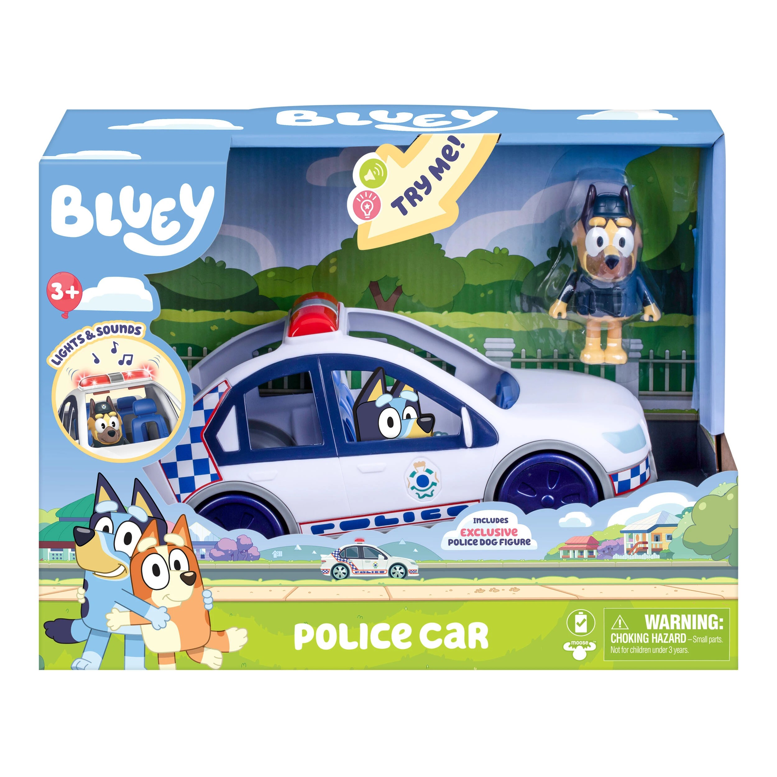 1 Bluey Police Car, 1 of 8