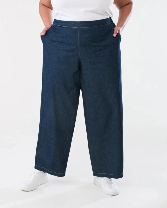 Curve Chambray Wide Leg P