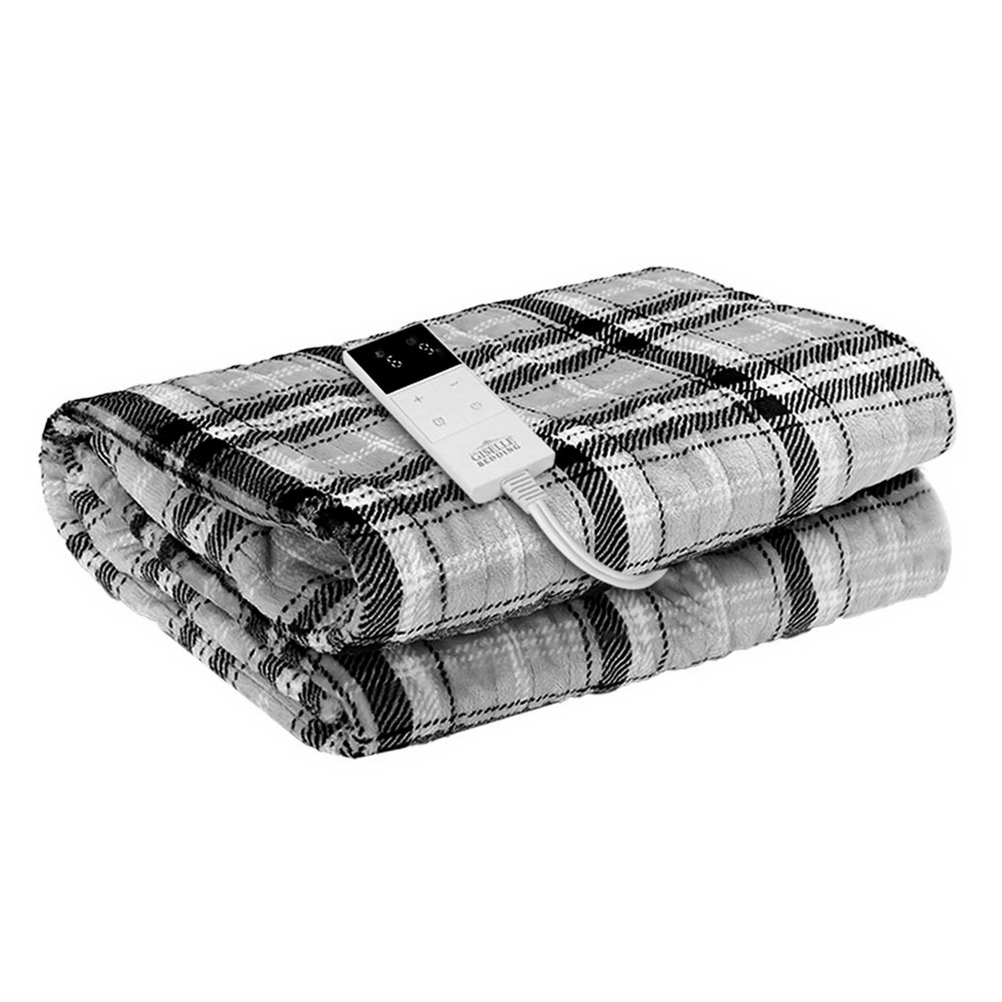 1 Giselle Electric Throw Rug Heated Blanket - Multi, 1 of 10