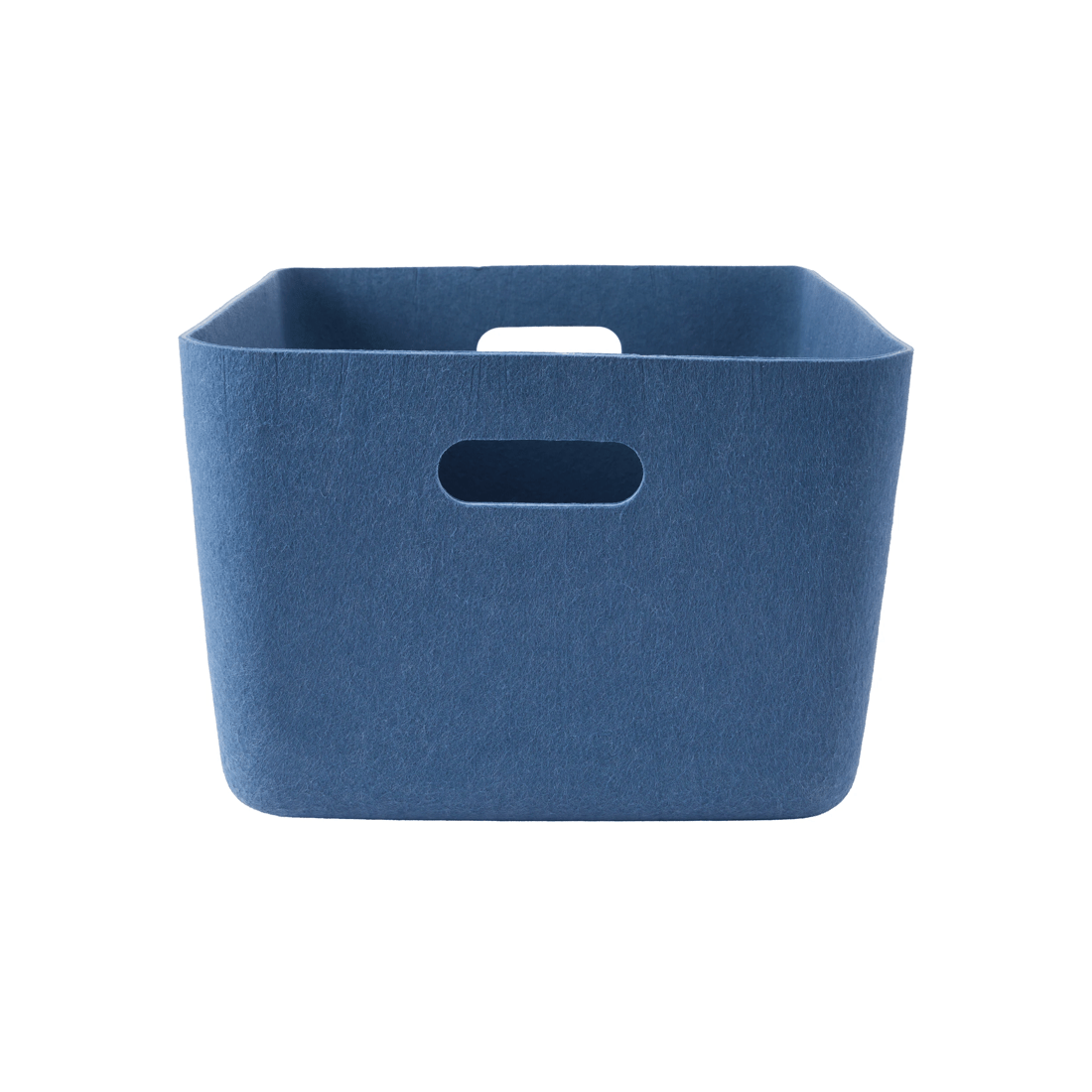 2 Moulded Felt Basket - Blue, 2 of 5
