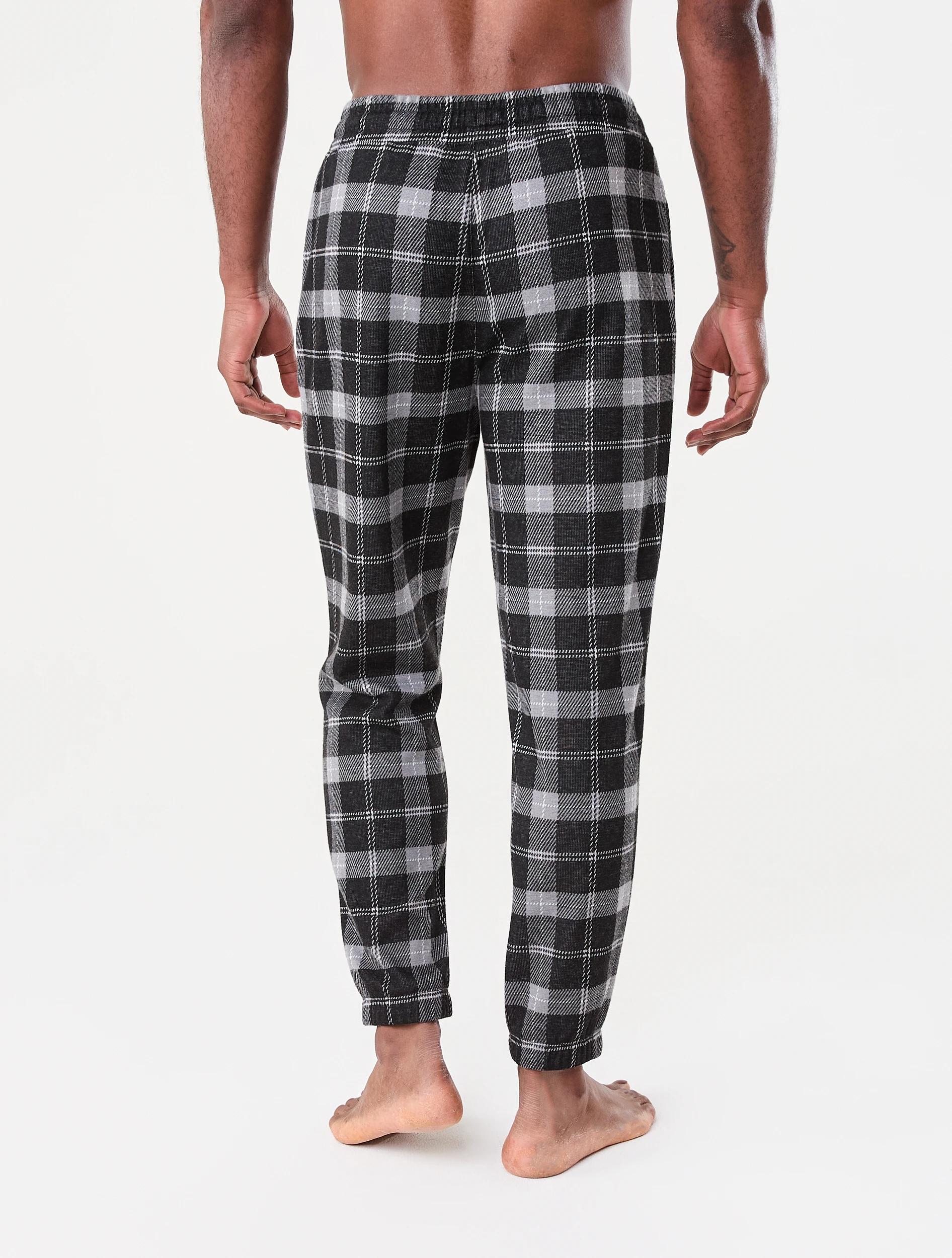 3 Brushed Slim Pants Charcheck, 3 of 5