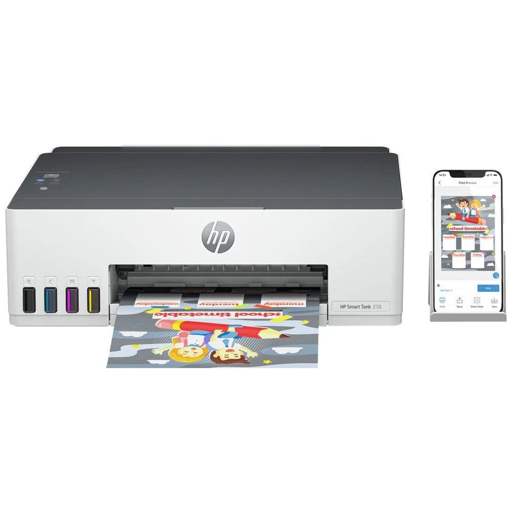 8 HP Smart Tank 210 Printer, 8 of 10