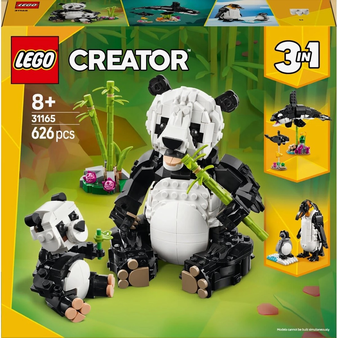 1 LEGO Creator Wild Animals: Panda Family 31165, 1 of 10