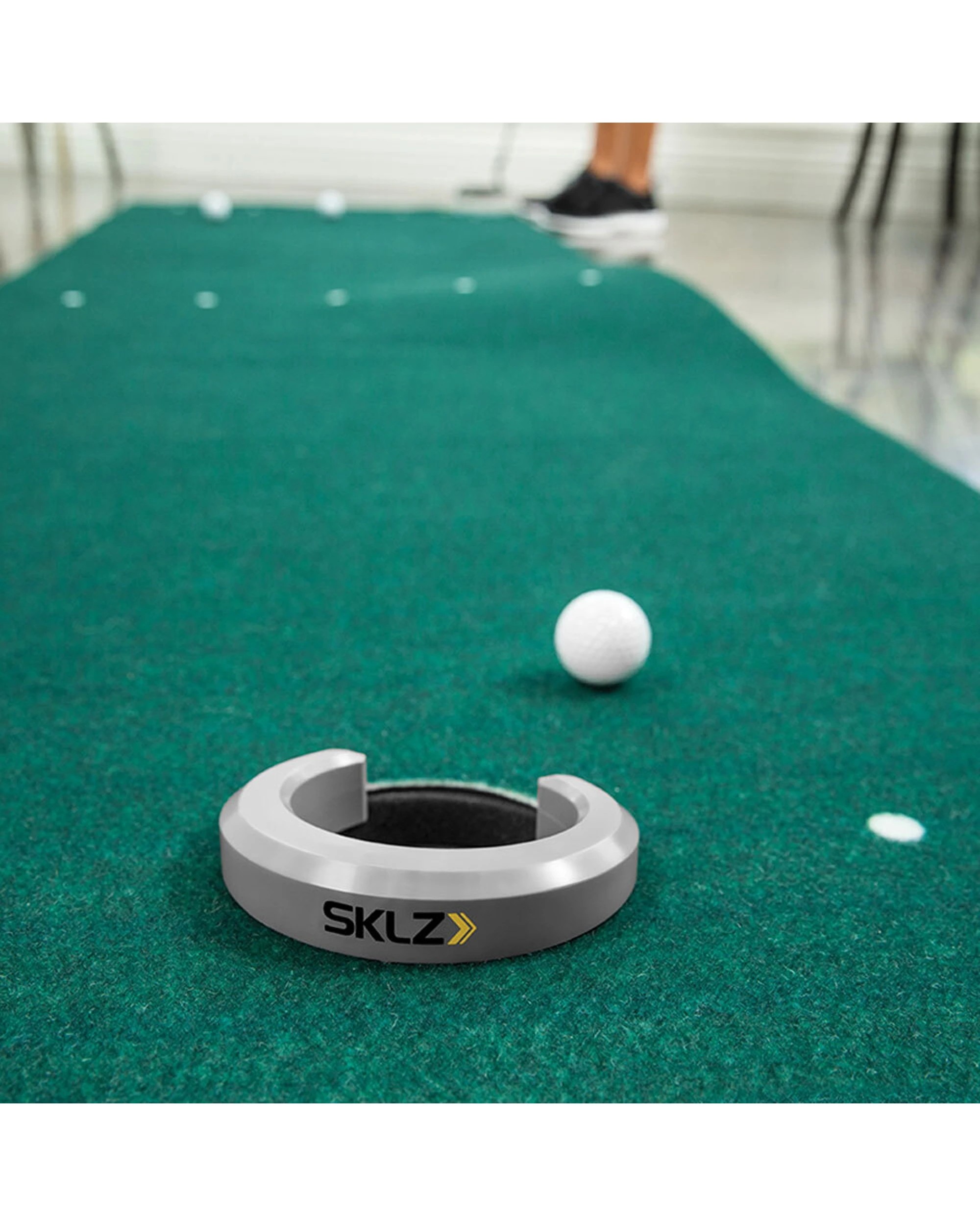 2 Sklz Putt Pocket Golf Accuracy Trainer Indoor Putting Aid Stable Design - Grey, 2 of 5
