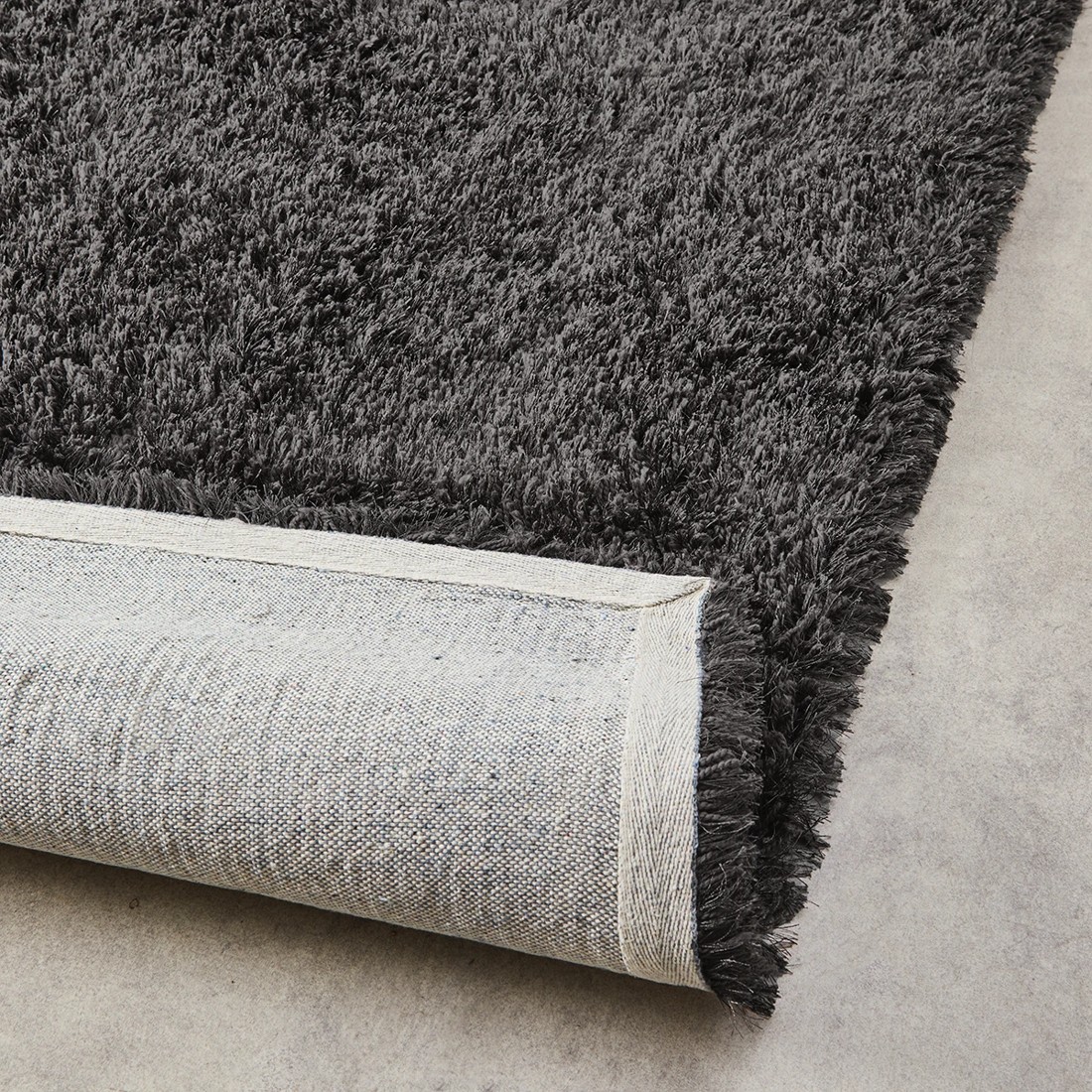 3 Luxe Rug - Charcoal, Extra Large - 270cm x 180cm, 3 of 10