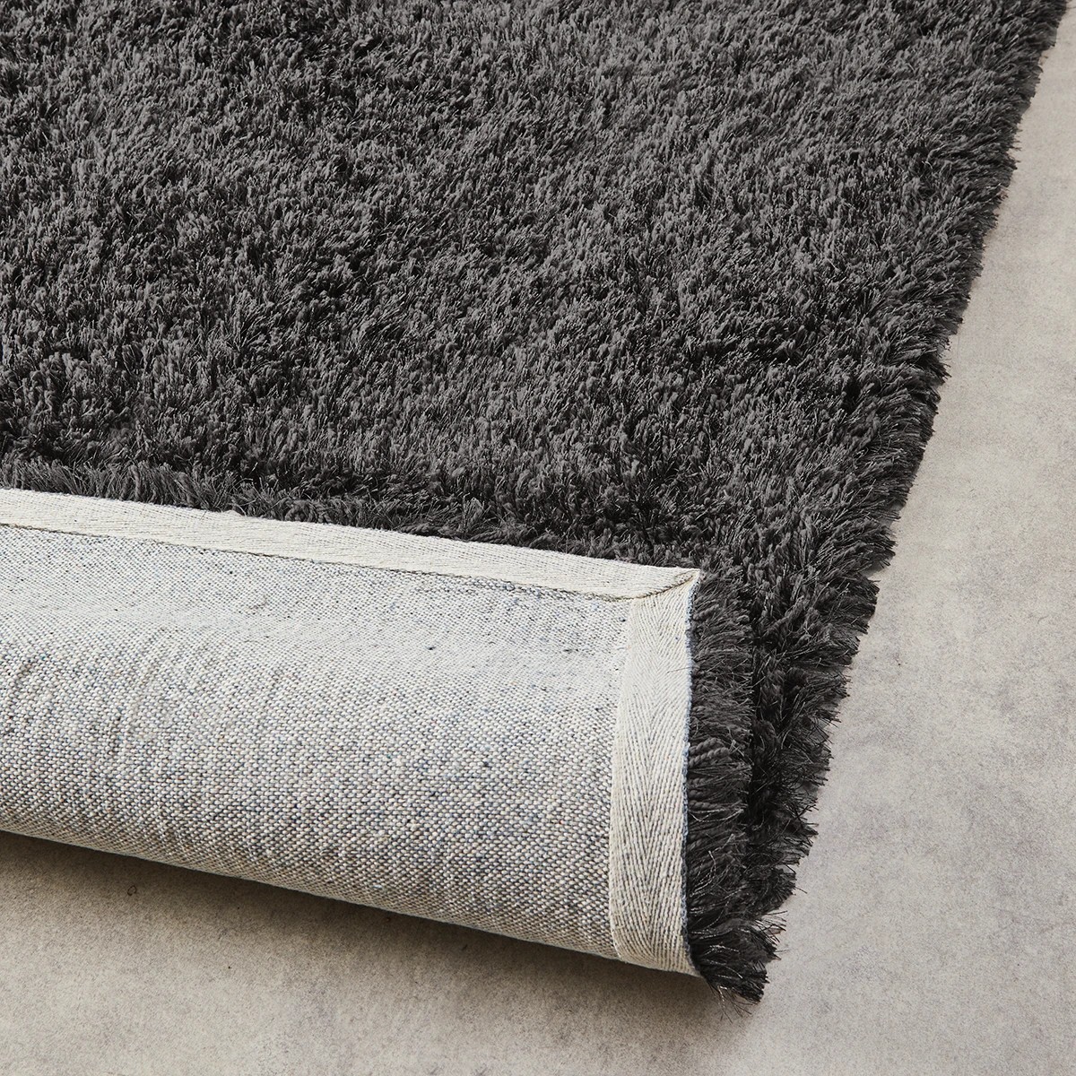 3 Luxe Rug - Charcoal, Extra Large - 270cm x 180cm, 3 of 10
