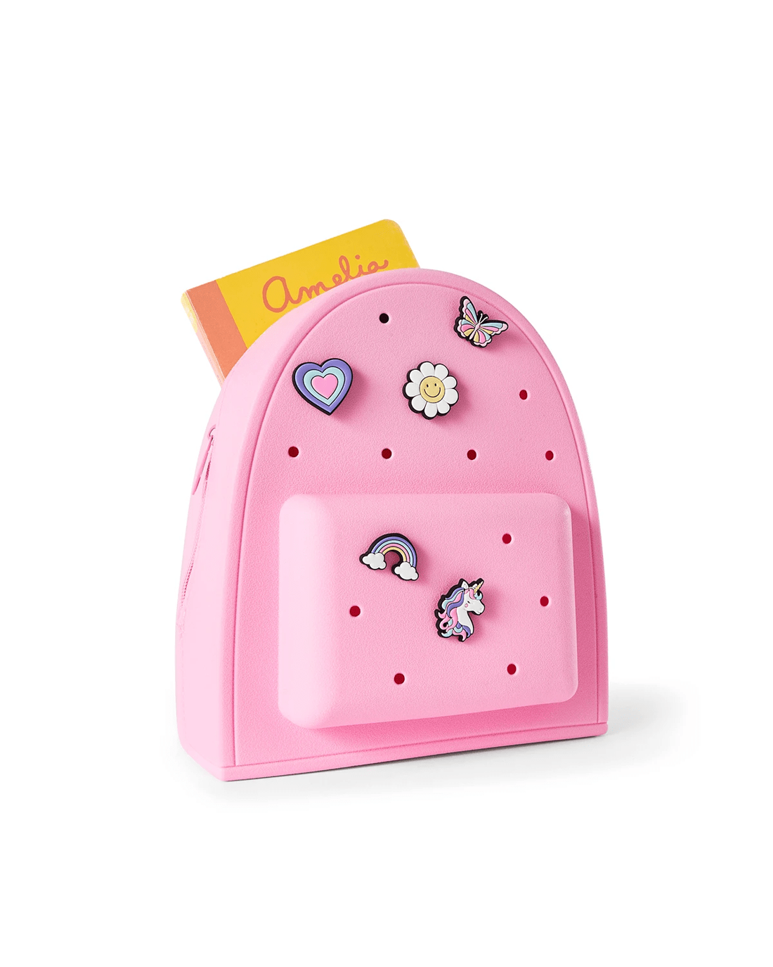 1 Mini Backpack with Charms - Pink, 1 of 10