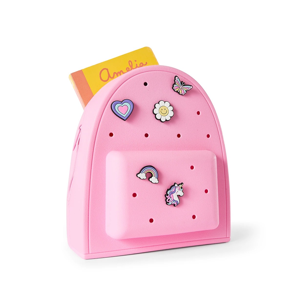 1 Mini Backpack with Charms - Pink, 1 of 10