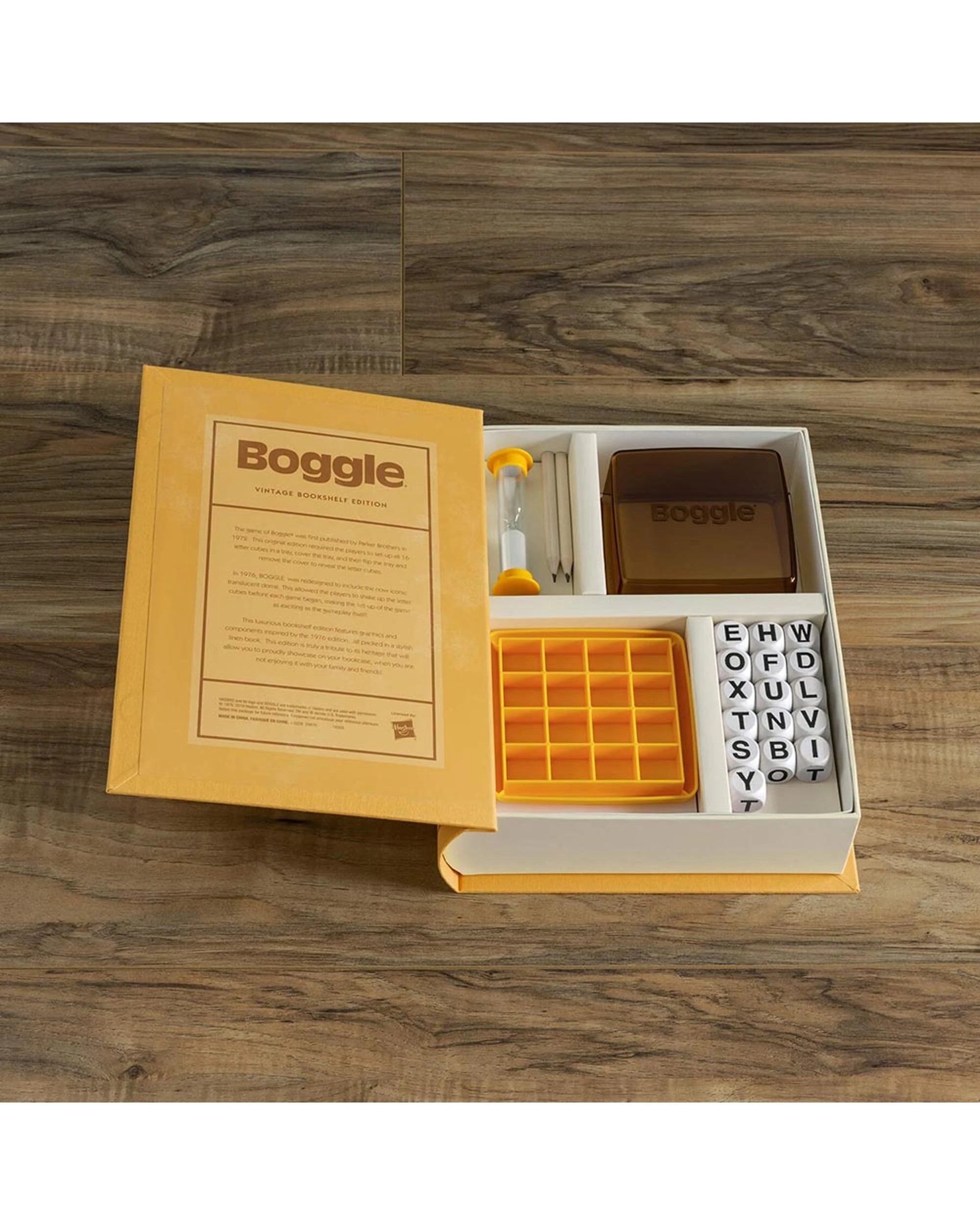 3 Boggle Vintage Bookshelf Edition Board Game, 3 of 5