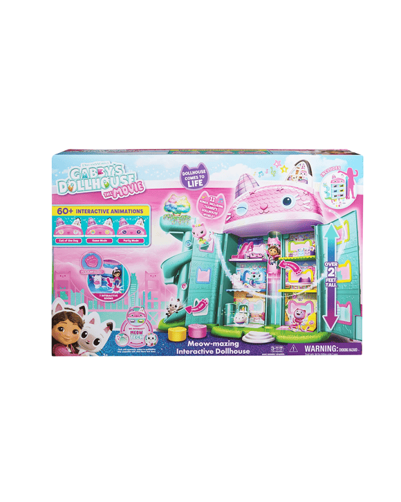 Gabby's Dollhouse the Movie Meow-mazing Interactive Dollhouse