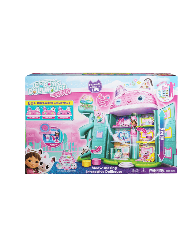 Gabby's Dollhouse the Movie Meow-mazing Interactive Dollh