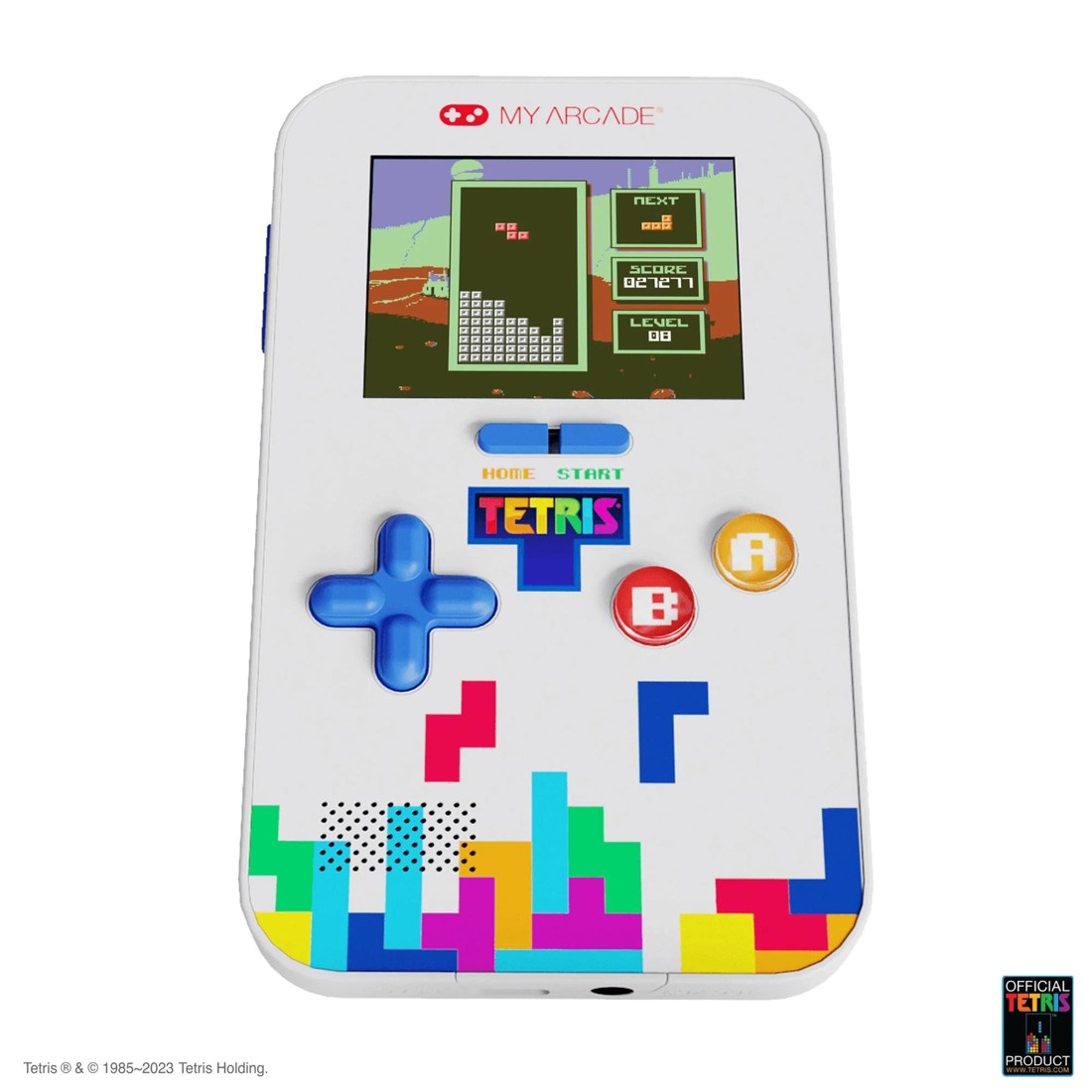 1 My Arcade Tetris Go Gamer - Portable Gaming System - White, 1 of 10