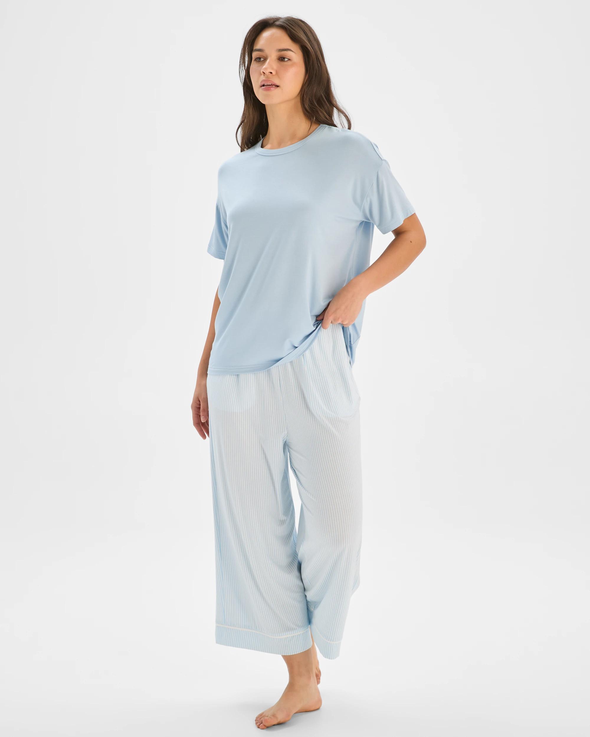 2 Target Woman Bamboo Culotte Sleep Pants , 2 of 6