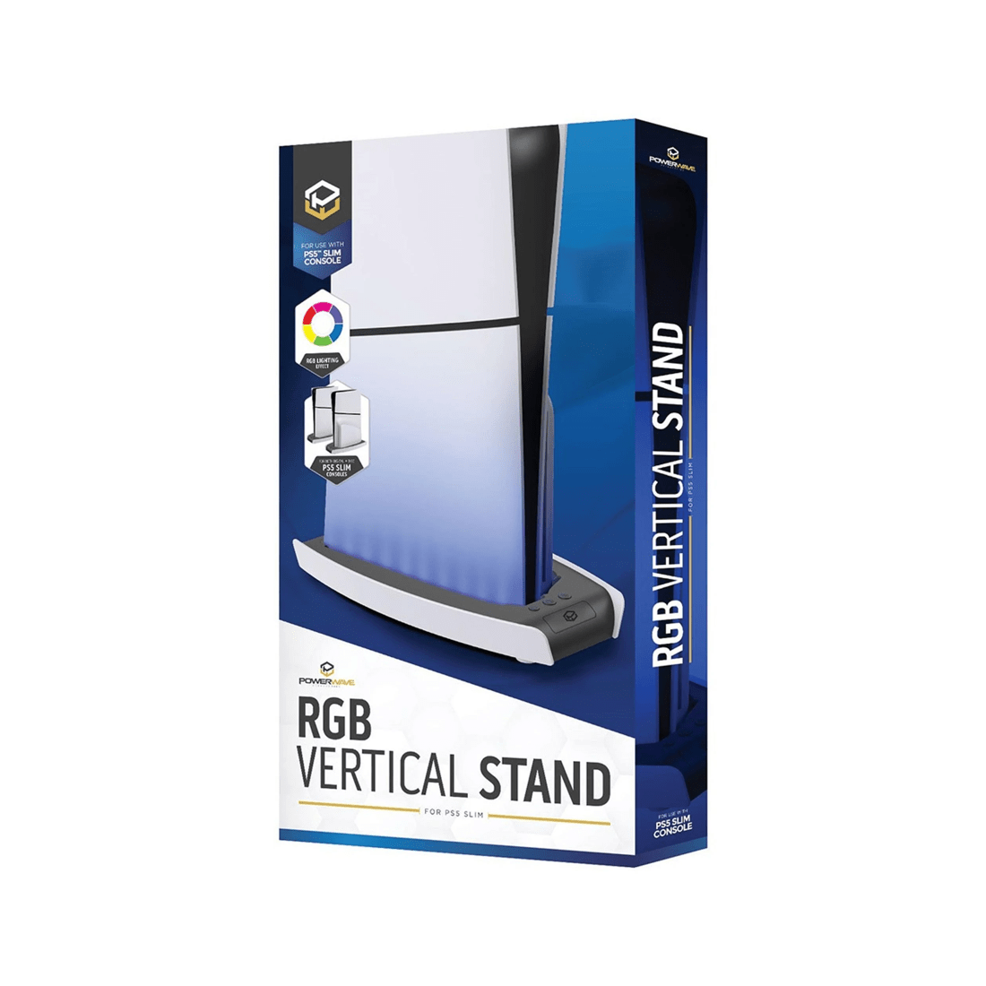 1 Powerwave RGB Vertical Stand for PS5 Slim, 1 of 6