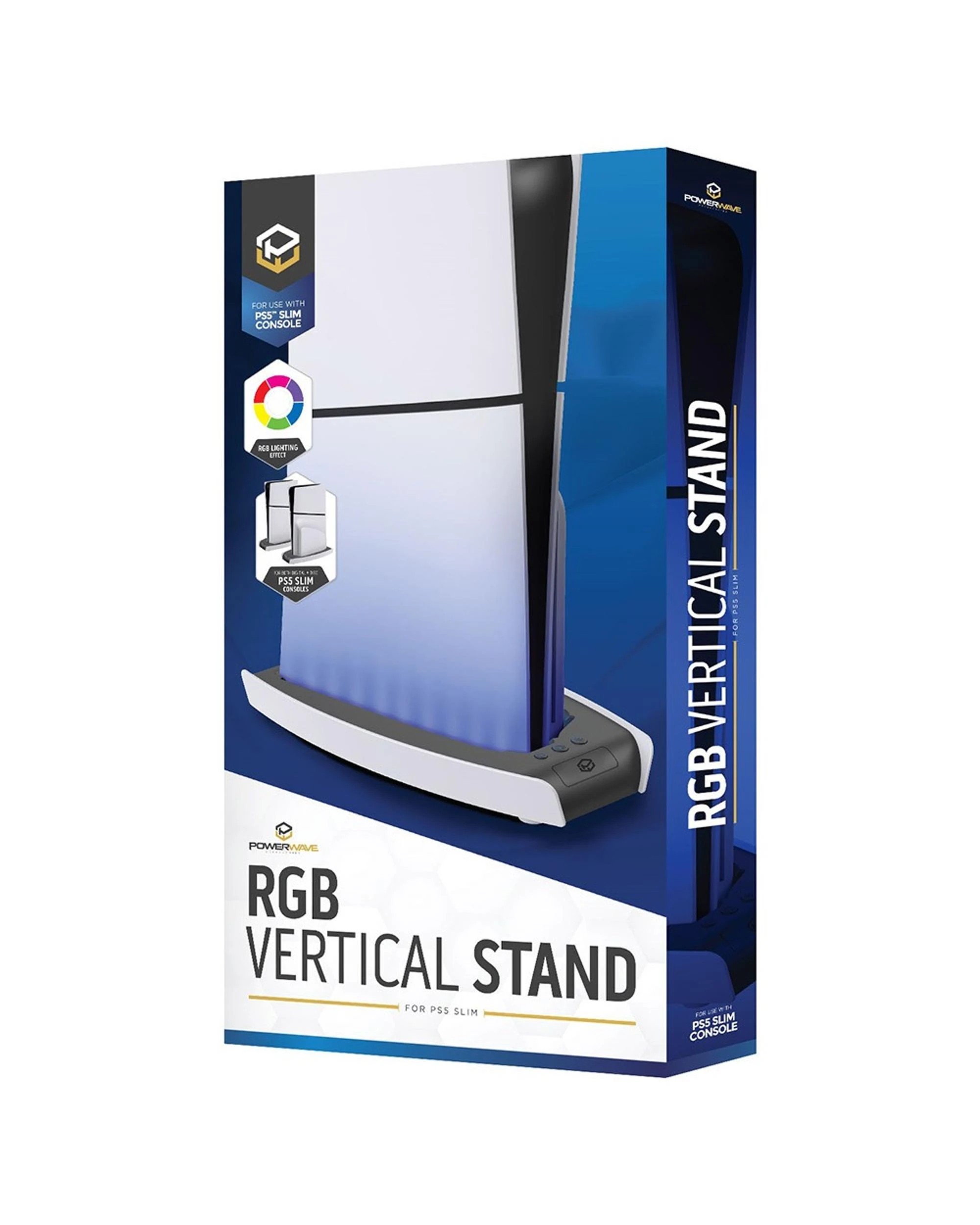 1 Powerwave RGB Vertical Stand for PS5 Slim, 1 of 6