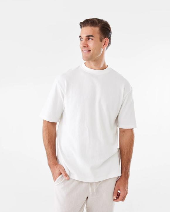 Oversized Textured T-shirt