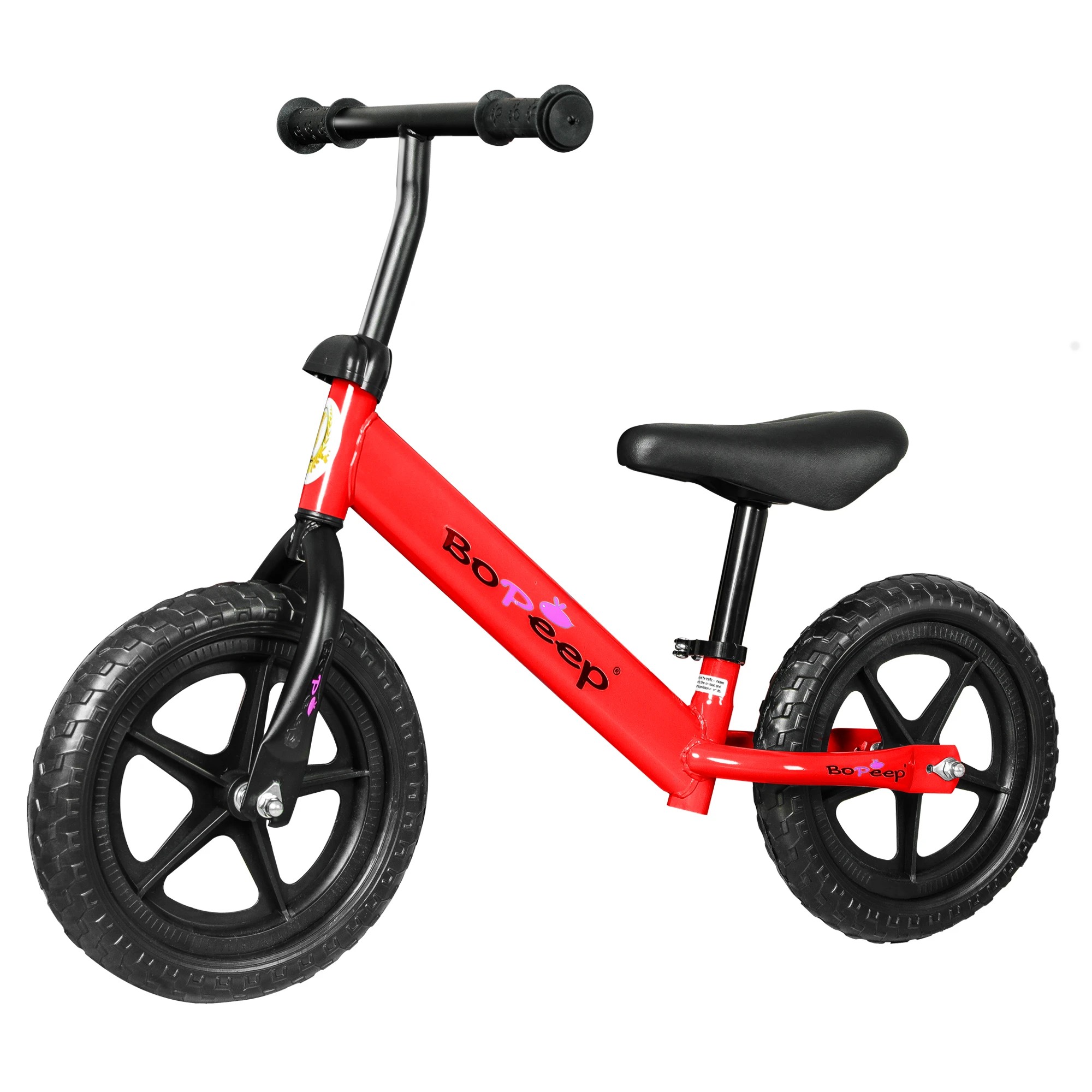 1 Bopeep Kids Balance Bike - Red, 1 of 6