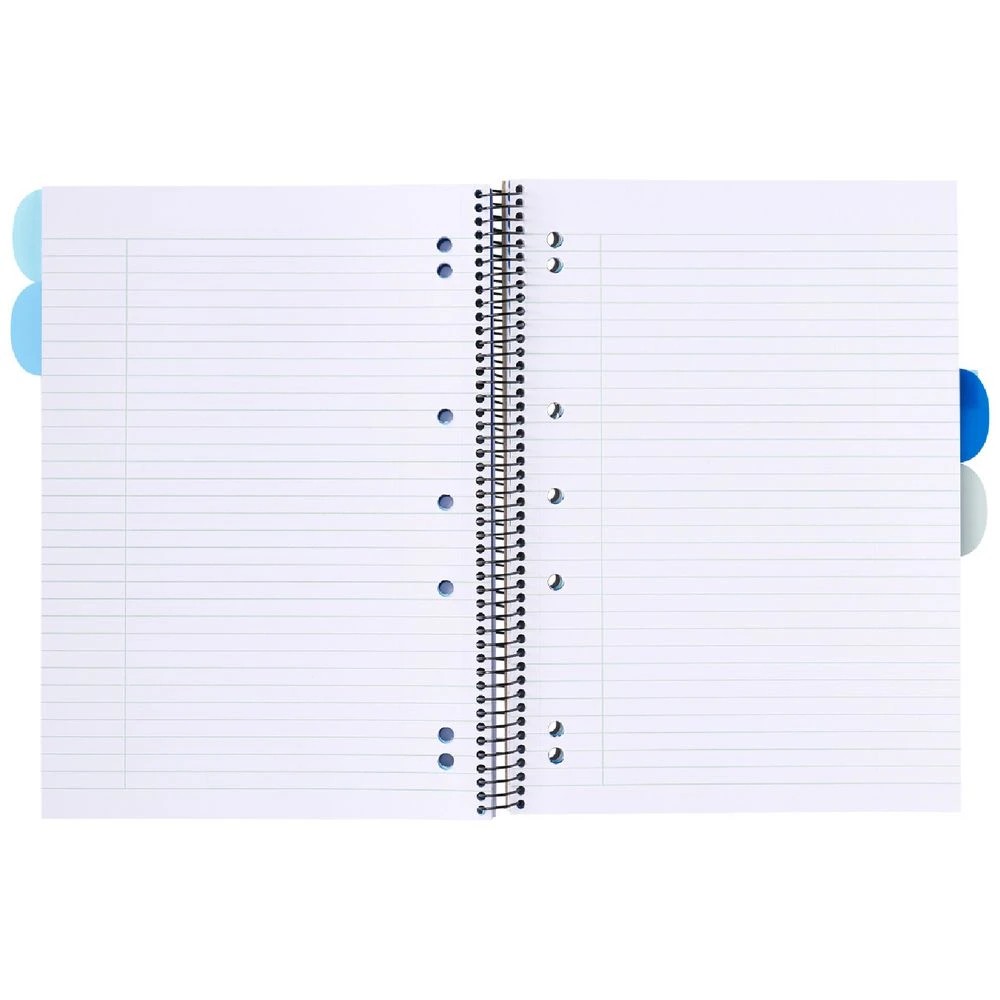 4 Otto A4 5 Subject Notebook 250 Page Navy, 4 of 4