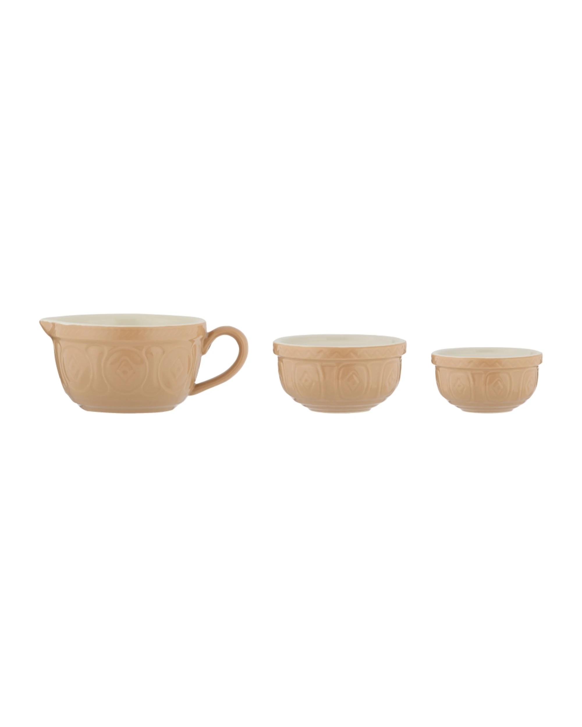 1 Mason Cash Cane Measuring Cups - Set of 3 - Brown, 1 of 4