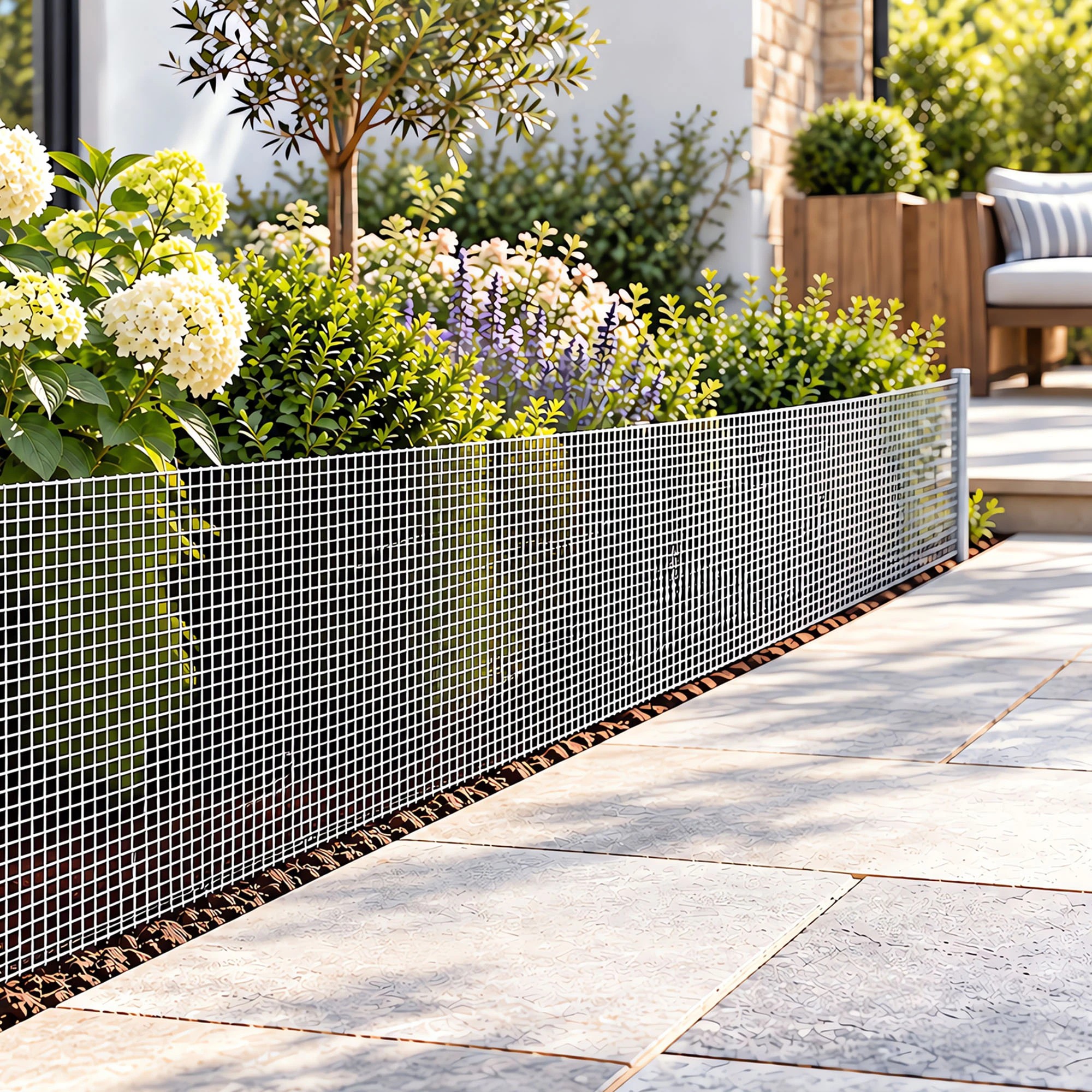 8 Lambu Rat Mesh Galvanized Steel 6mm 12mx40cm Roll Garden Pest Control Silver, 8 of 8