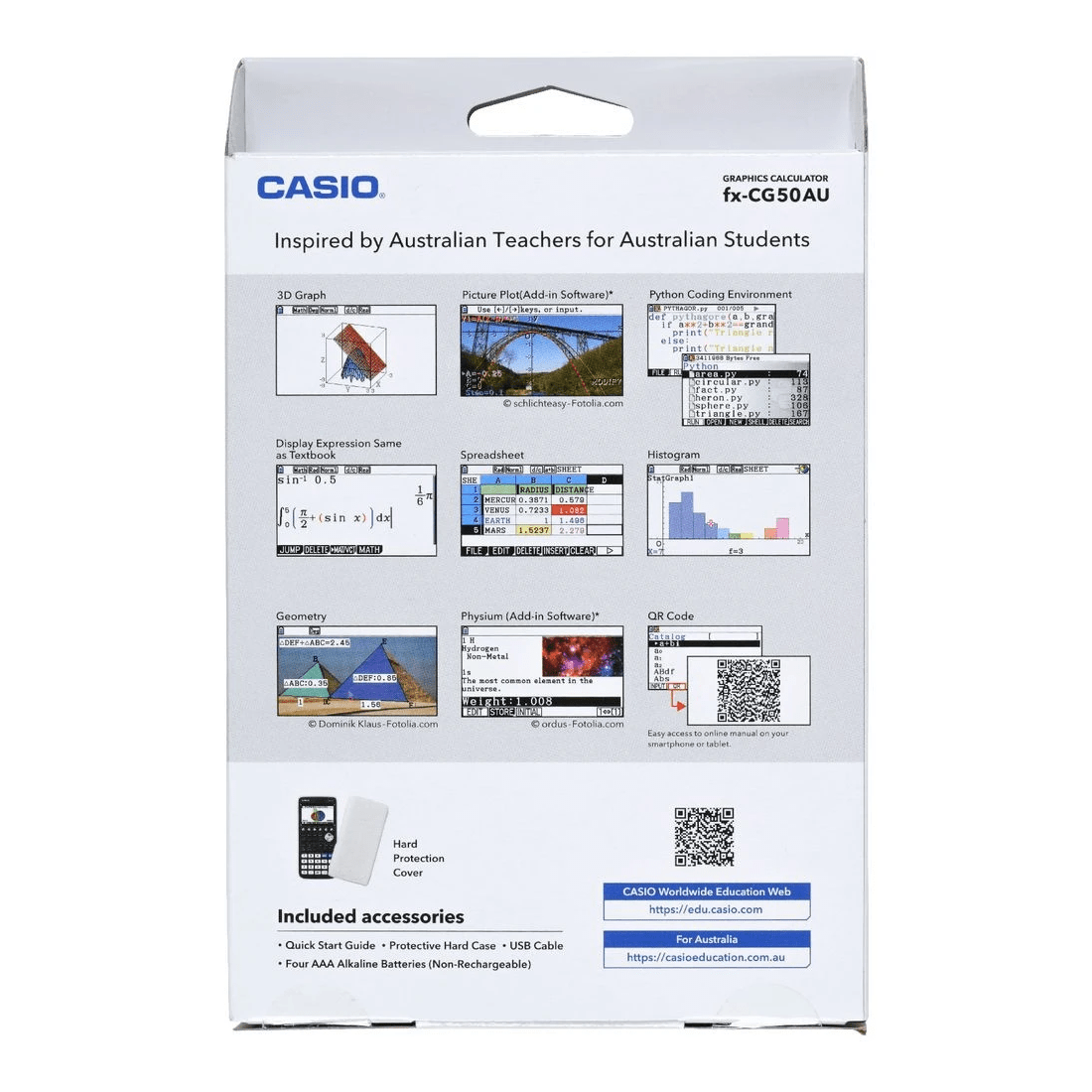 5 Casio Colour Graphic Calculator fx-CG50 AU, 5 of 5