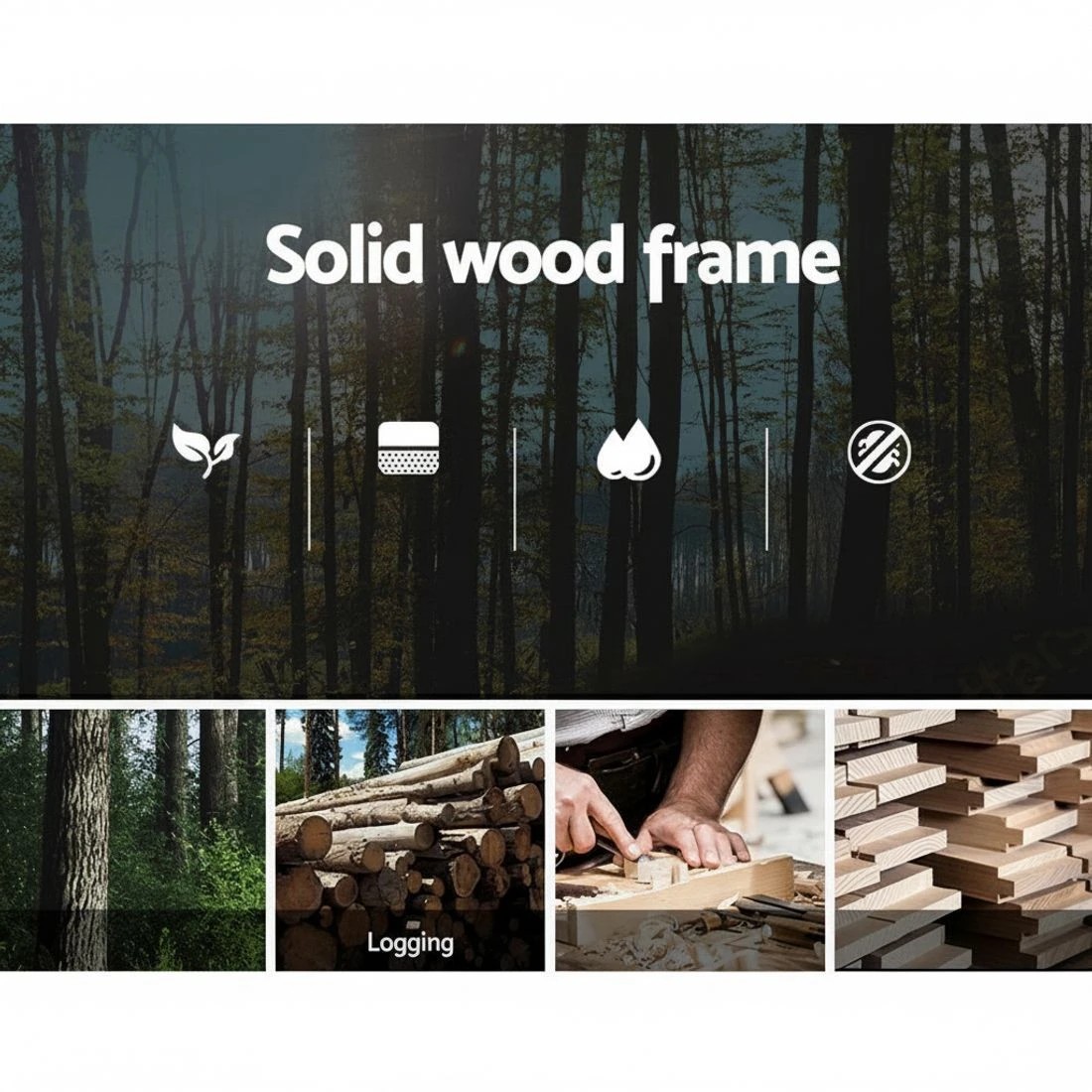 6 Artiss Bed Head Headboard Double Velvet Upholstered Bedroom Furniture Modern Decor Plush Comfort Easy Bed Frame - Grey, 6 of 8