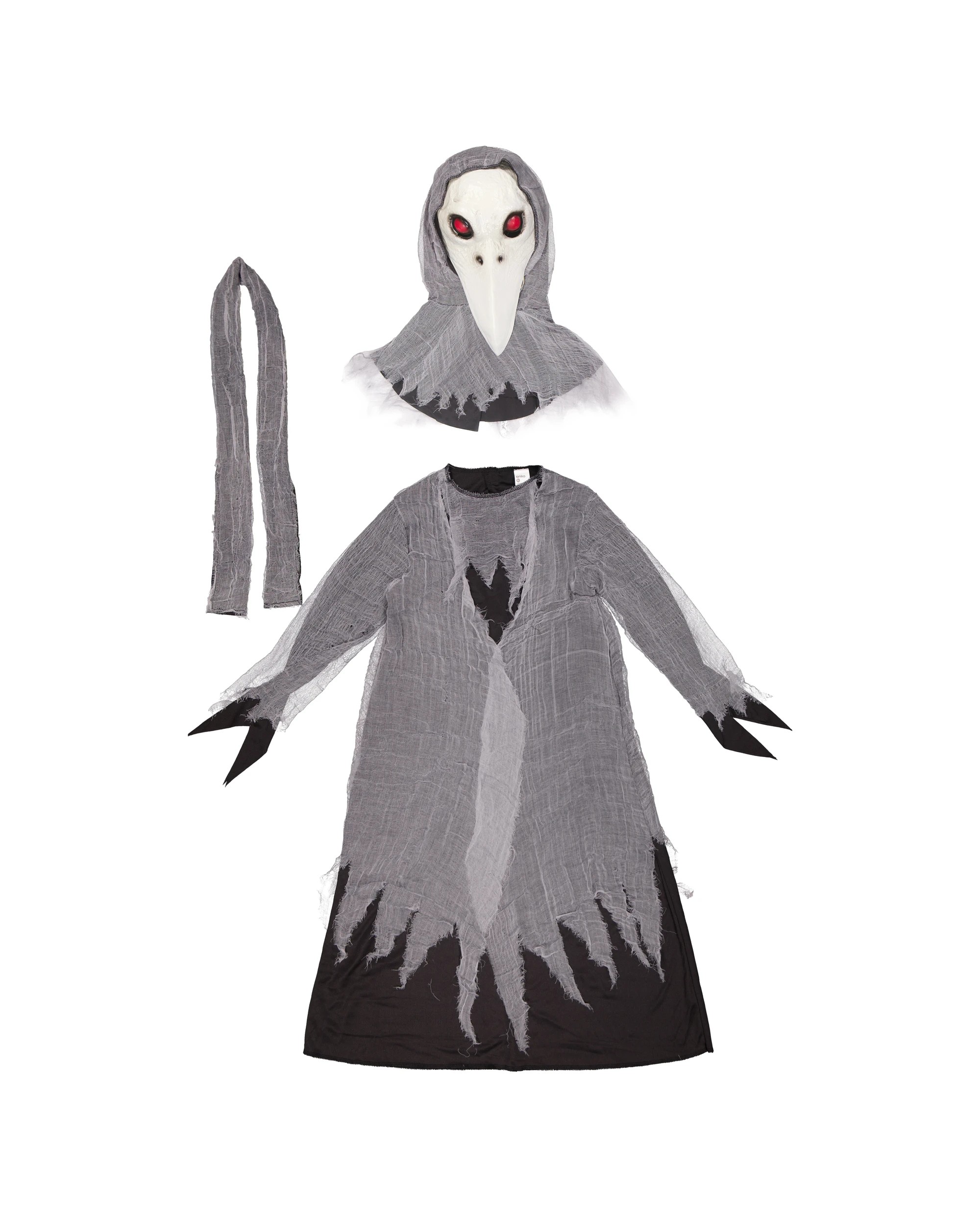 3 3 Piece Dark Raven Costume - Ages 12+, 3 of 6