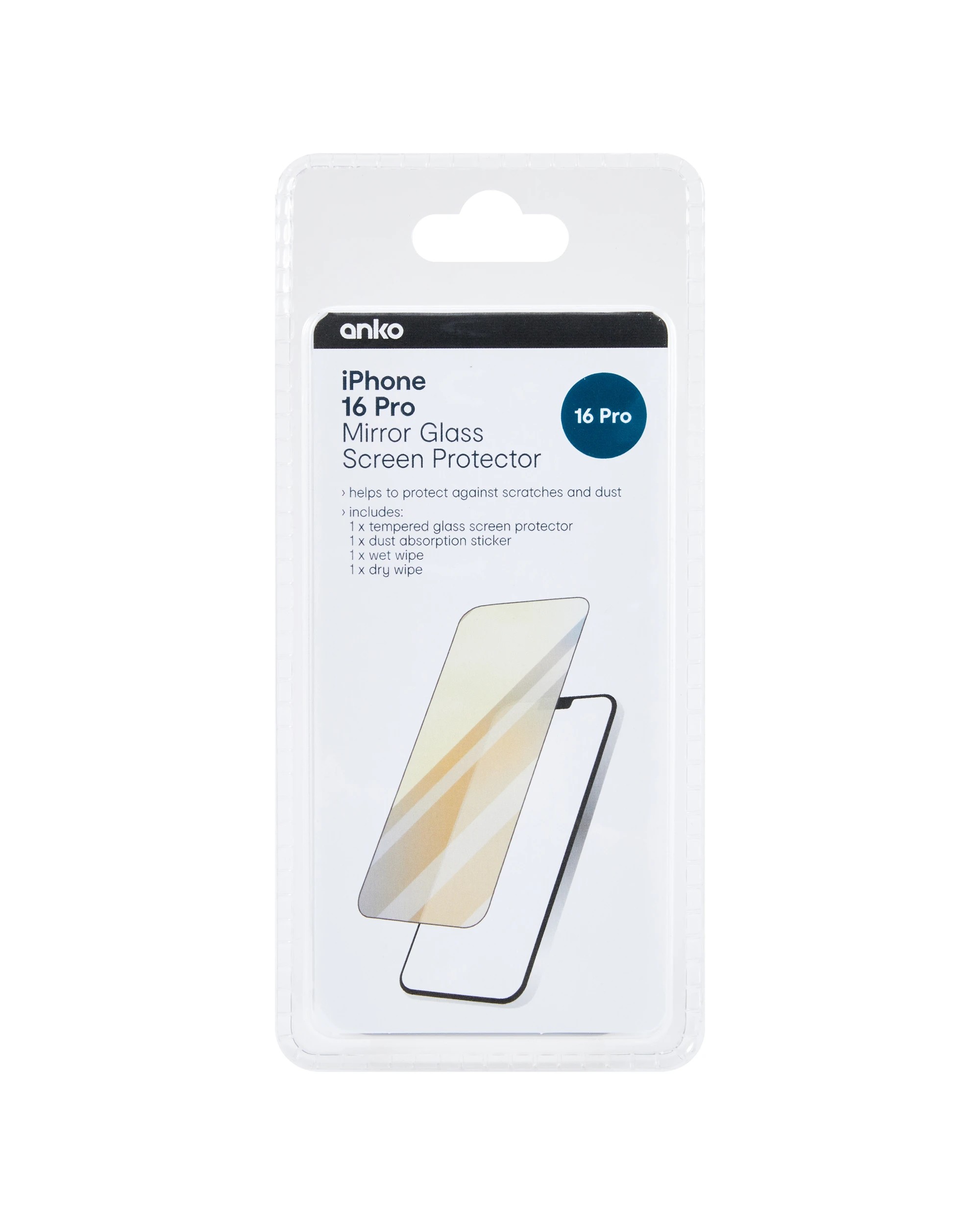 1 iPhone 16 Pro Mirror Glass Screen Protector, 1 of 2