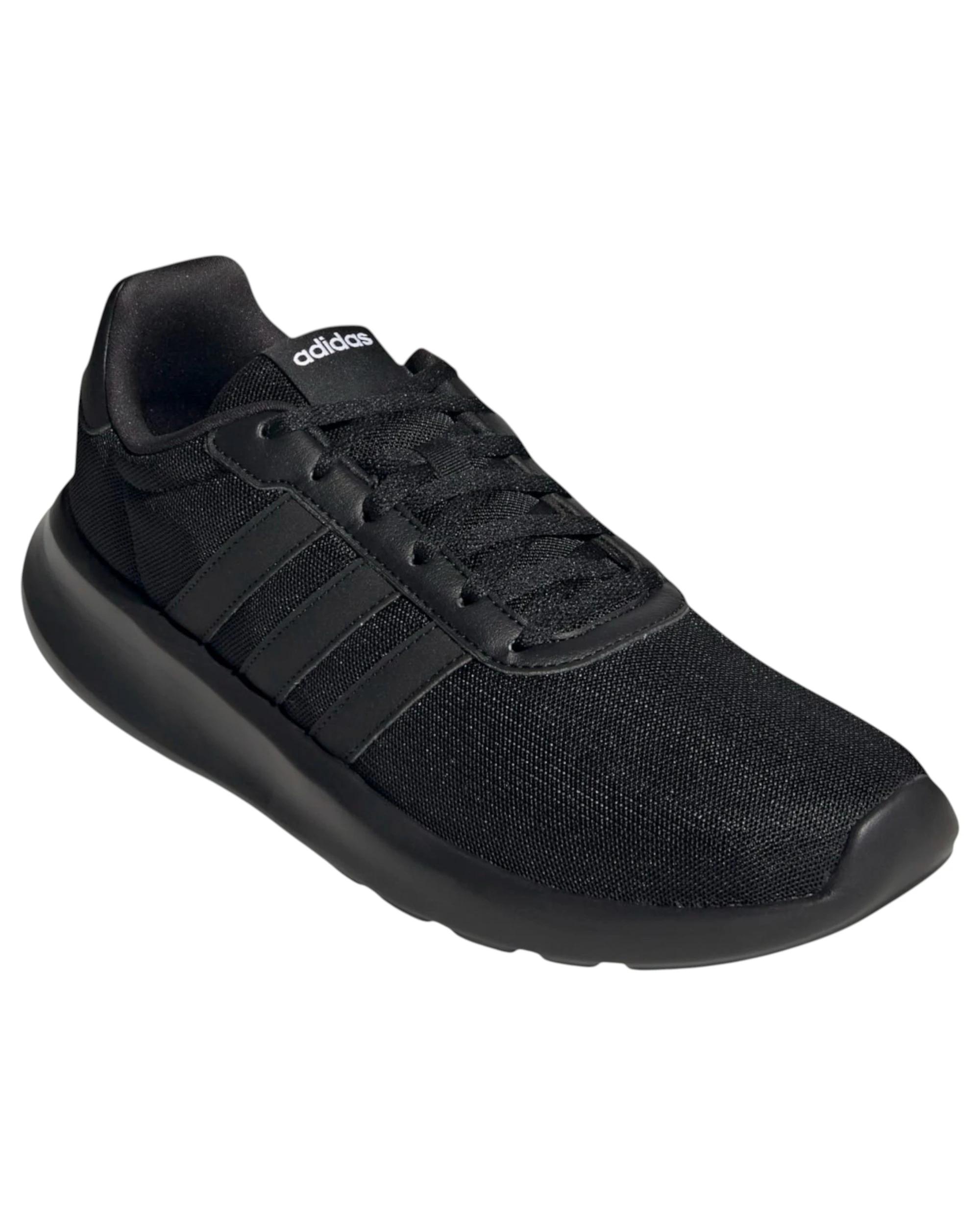 2 Adidas Womens Lite Racer 3.0 Triple Black Athletic Running Shoes BLACK, 2 of 9