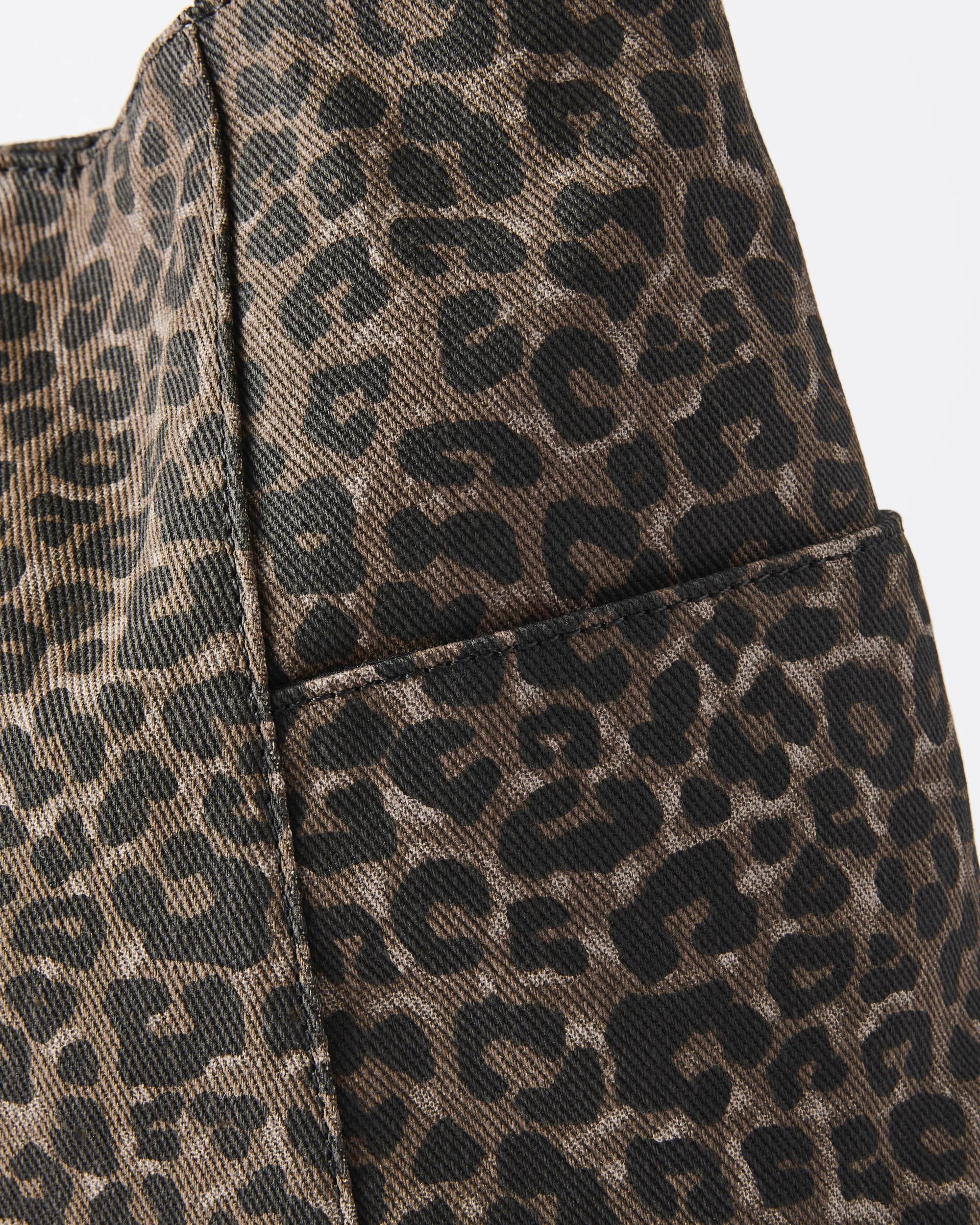3 Fabric Shoulder Bag Leopard, 3 of 6