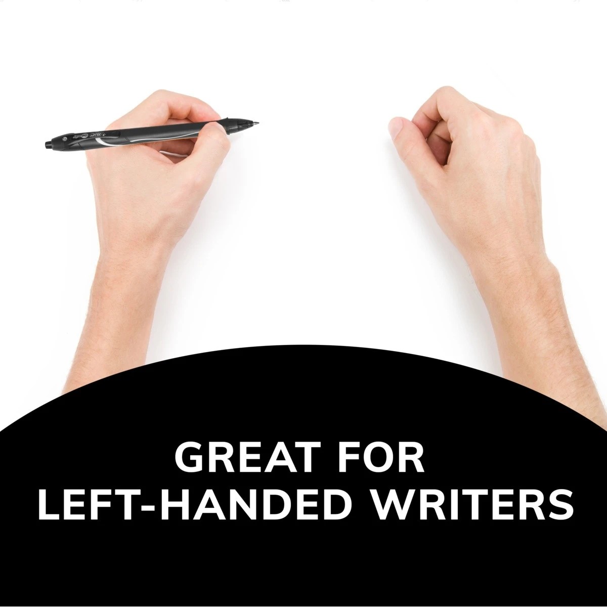 5 2 Pack BIC Gel-ocity Quick Dry Gel Pens - Black, 5 of 6